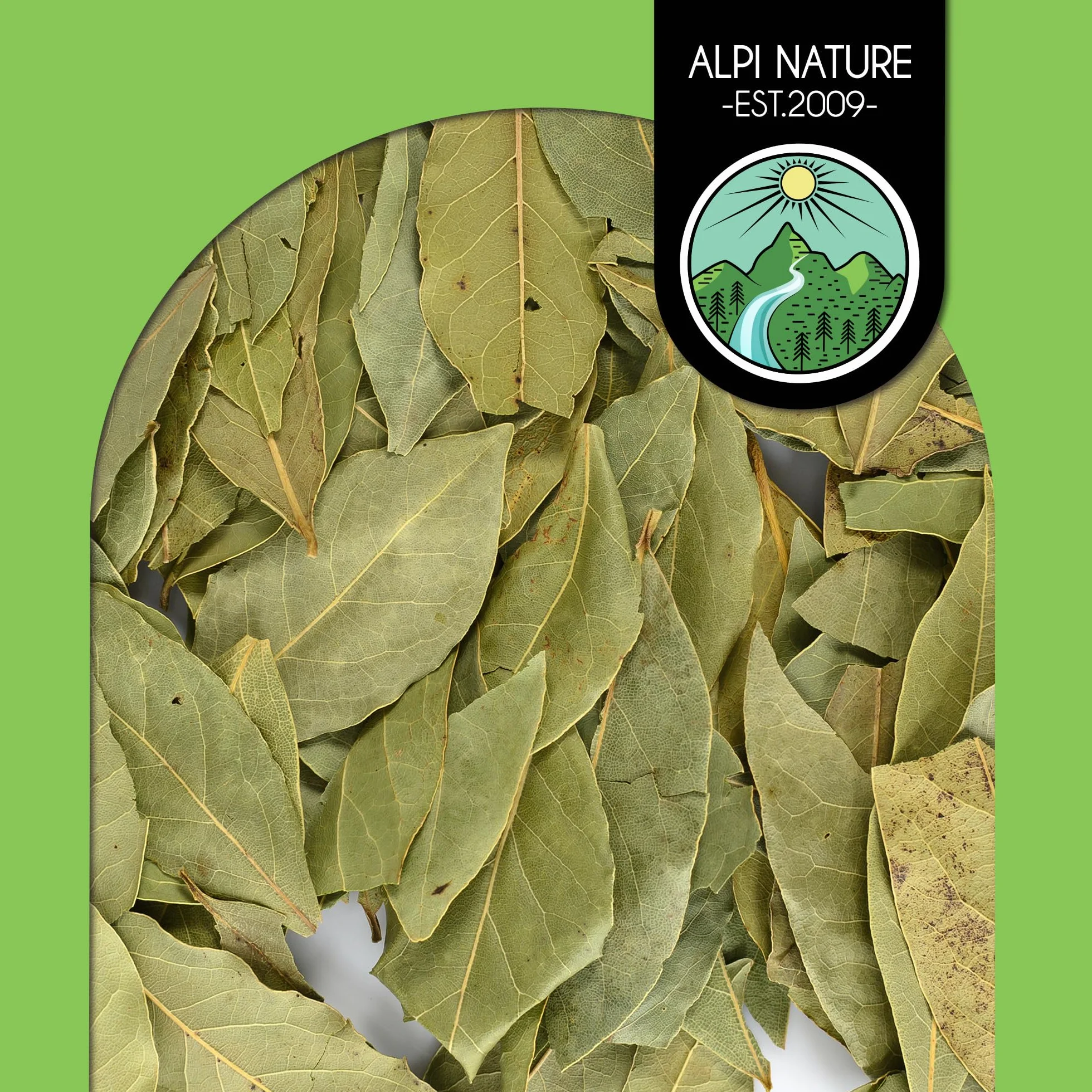 Alpi Nature Liście Laurowe 250g, Suszone Całe Liście, Przyprawa Liść Laurowy