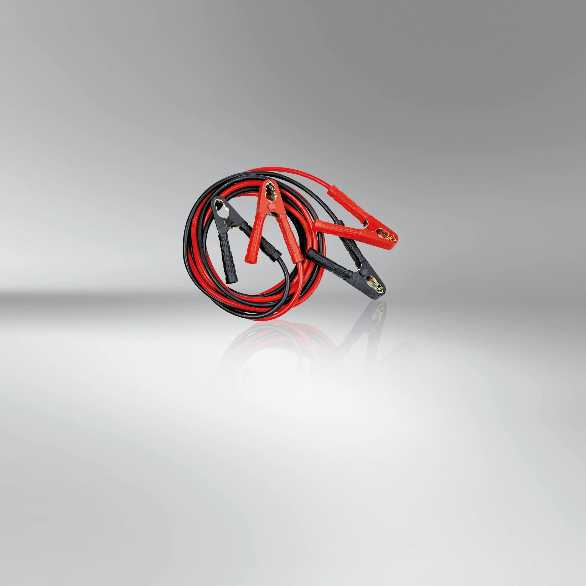 OSRAM PROFESSIONAL STARTER CABLE 900A, kabel rozruchowy do silników benzynowych i wysokoprężnych, 12/24V, OSC350, kabel rozruchowy do silników ≤7,0L, czysta wielodrutowa linka miedziana, 4,5m