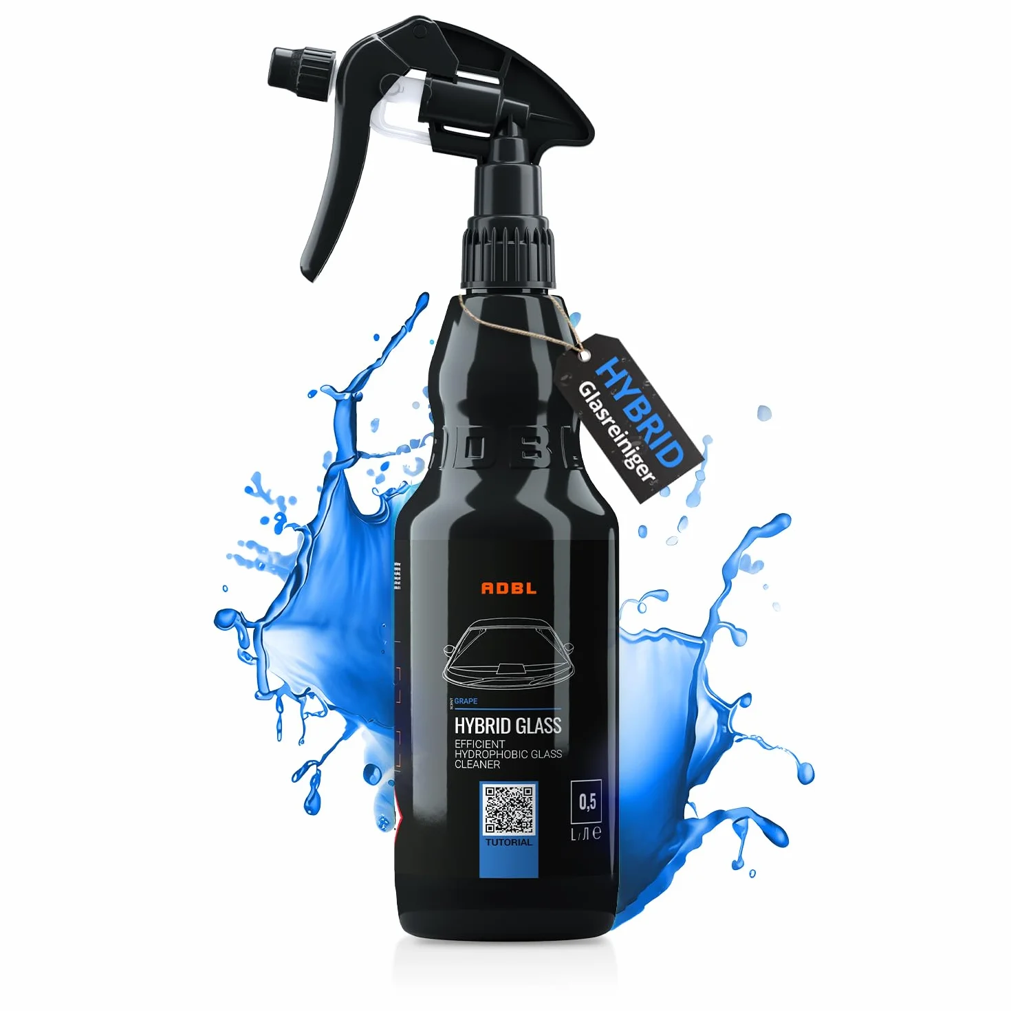 ADBL Hybrid Glass Hydrofobowy Płyn Do Mycia Szyb 500 ml