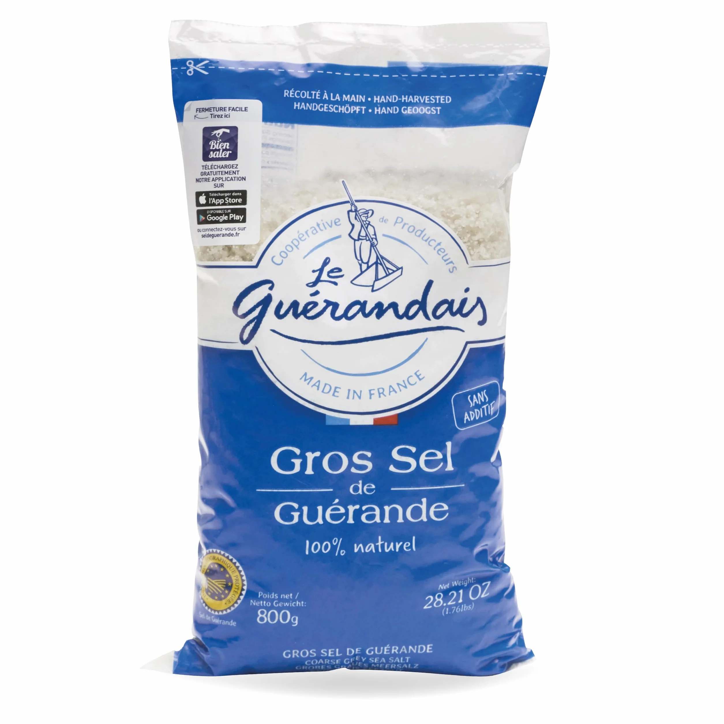 Le Guer Andais Sól Morska Gruba 800 g