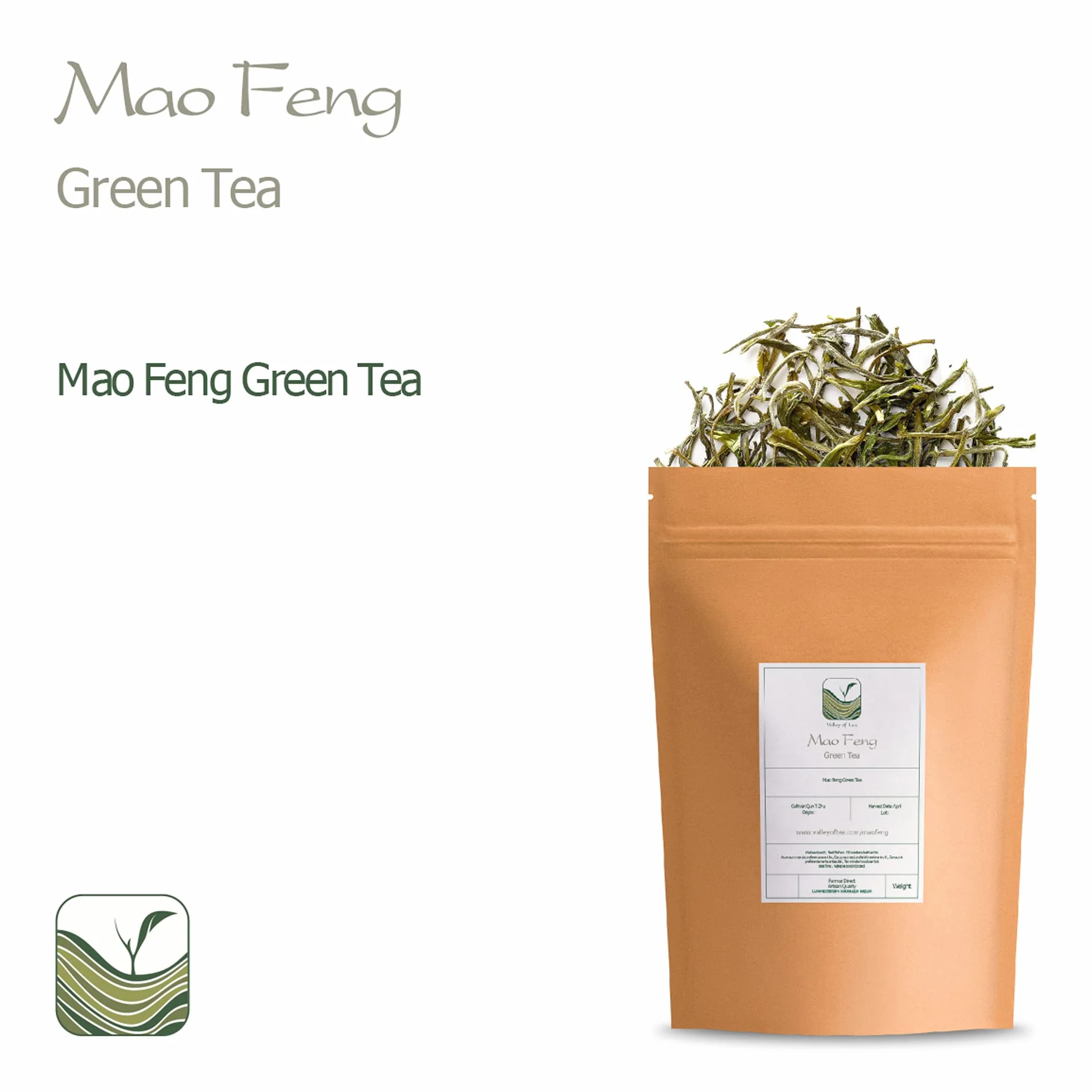 Mao Feng Green Tea China - Famous Chinese Tea From Huang Shang
