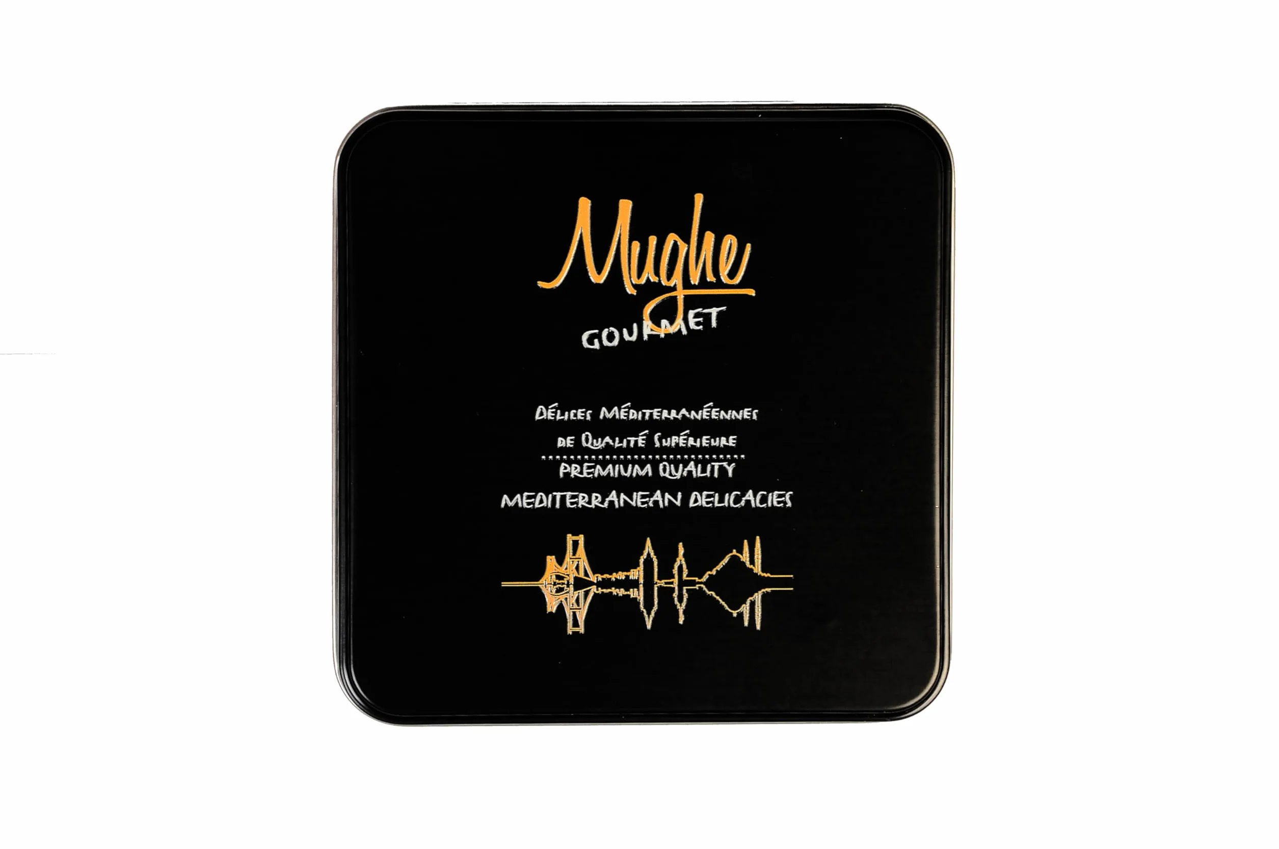 Mughe Gourmet Deluxe tureckie pistacje Baklava zestaw upominkowy 250g, wybranych wypieków Baklawa przysmaki ciasta liściastego, Mix Gourmet słodycze