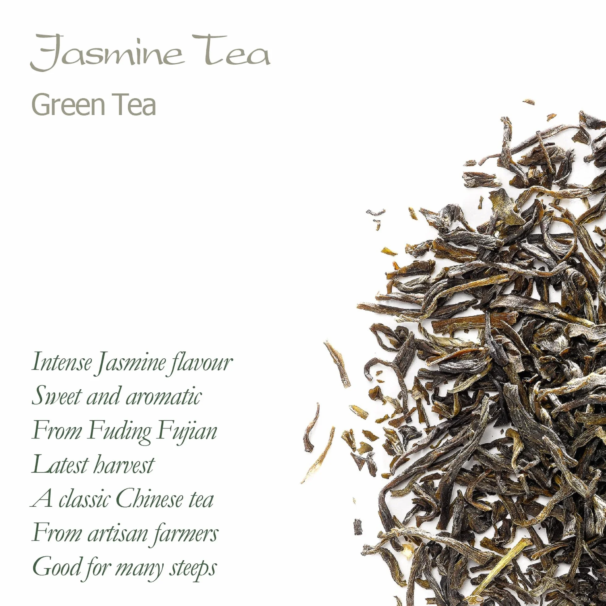 Jasmine Green Tea Yin Hao Silver Tip 100g Chinese Tea from Fujian