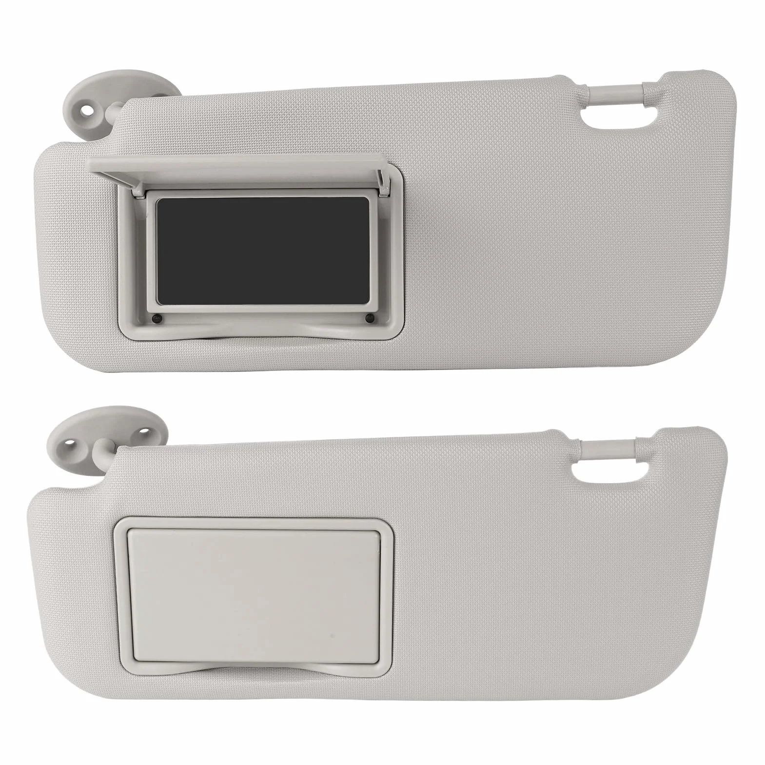 FILFEEL Słońce Visor for Car, Pvc Sun Visor Car Sun ze śrubami do Samochodu（For Toyota Corolla E170/E180 2014-2019,Part #74320-02B21-B0）