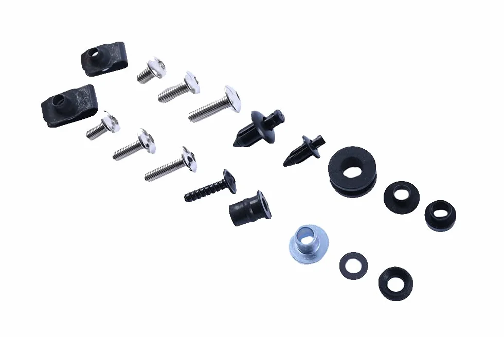 avdb-moto Zestaw śrub do owiewek M5, M6 kompatybilny z HONDA CBR 650 R 650R 2019-2020 (Aluminium)
