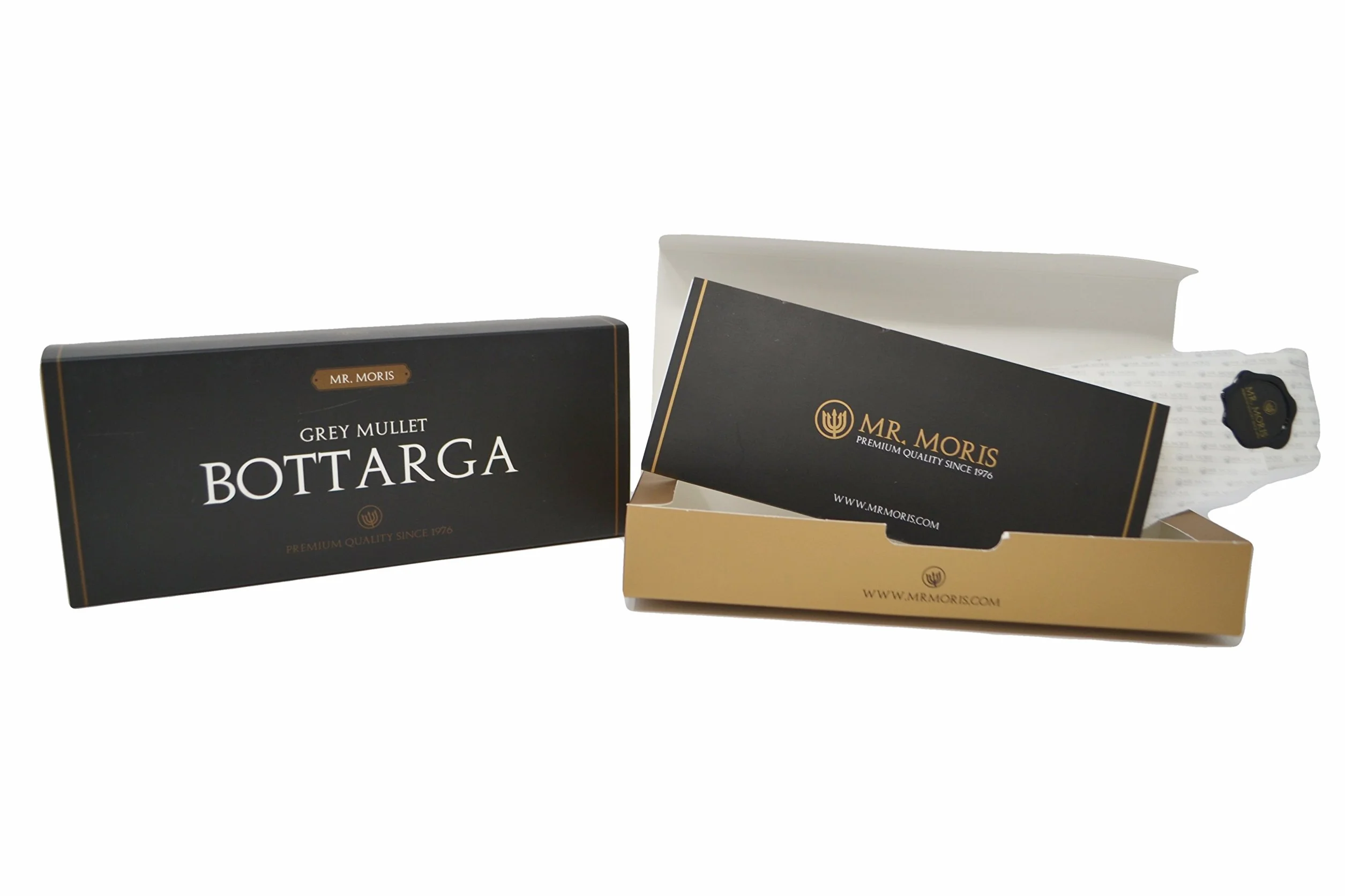 Mr Moris Bottarga Premium Kosher z woskiem morskie około średni 125 g