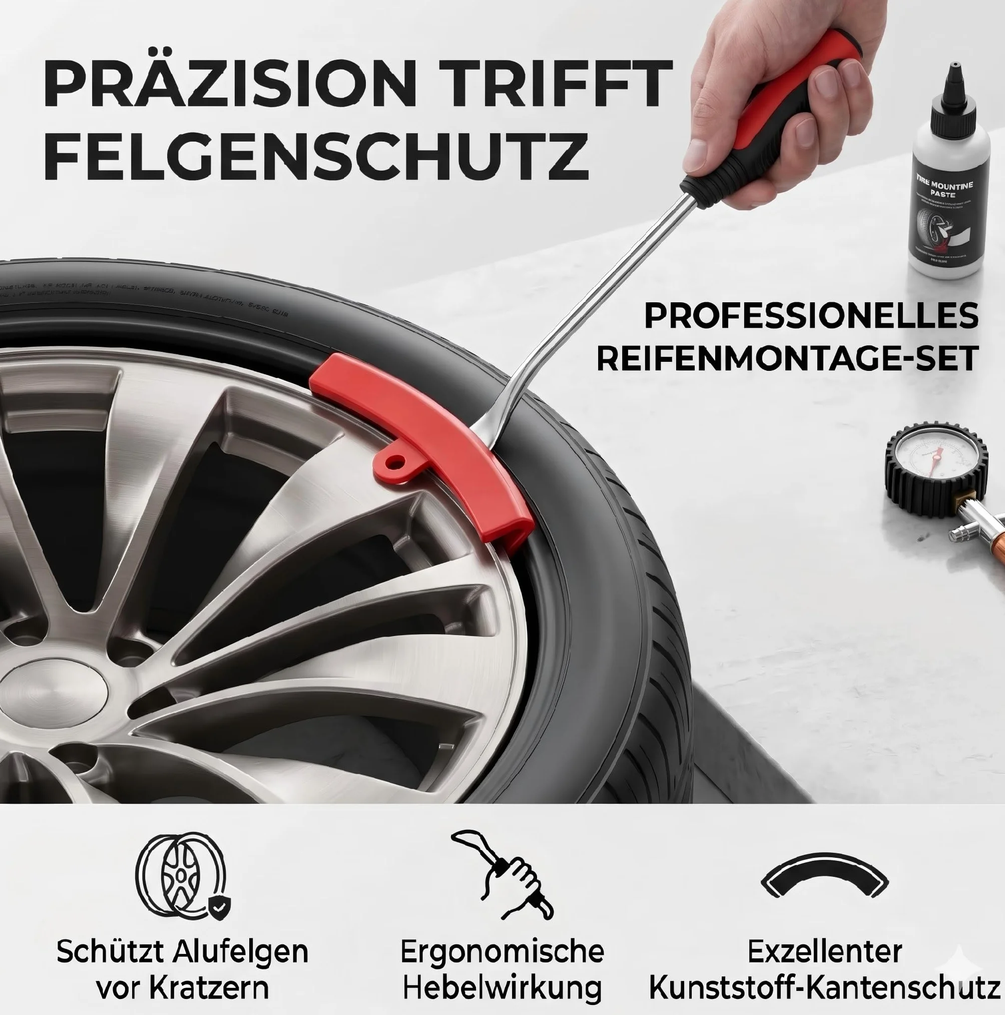 Łyżki zestaw naprawczy do wymiany opon motocyklowych 30 elementów