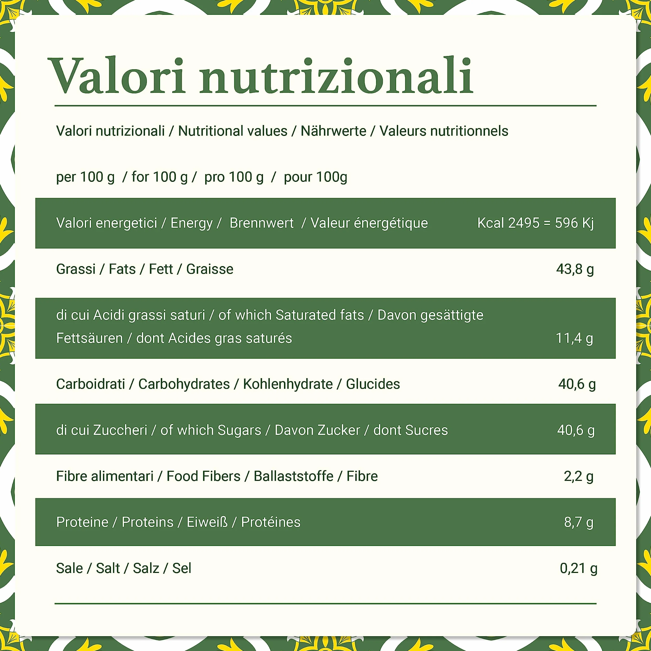 Pistachio Cream Made in Sicily Italian Artisan Gourmet Food 200 g