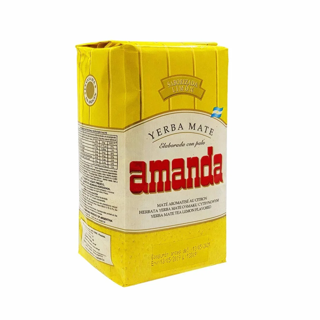 Amanda herbata yerba mate z cytryną, z Argentyny, 500 g