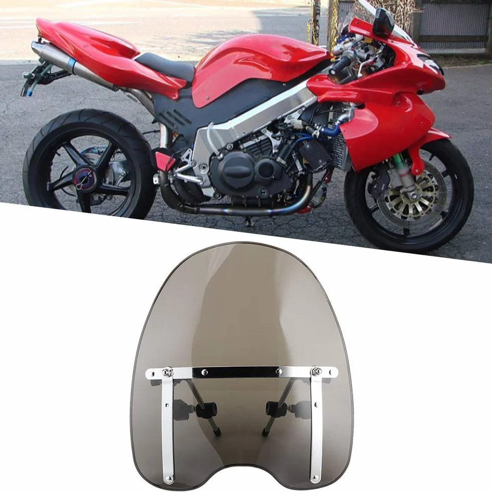 Deflektor motocyklowy przednia szyba uniwersalna modyfikacja owiewek wędzone