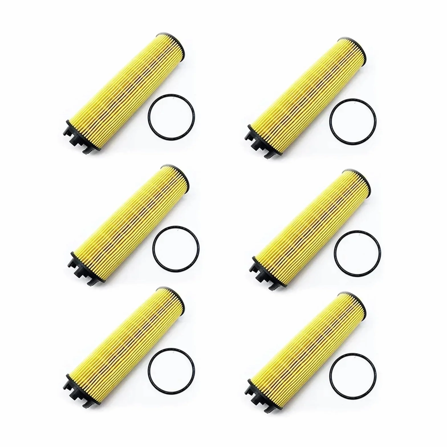 filtr oleju silnikowego 6/3/1 zestawów wkładów filtra oleju A2561840000 pasujących do GLE A 200 220 300 E 220 300(6Pcs)