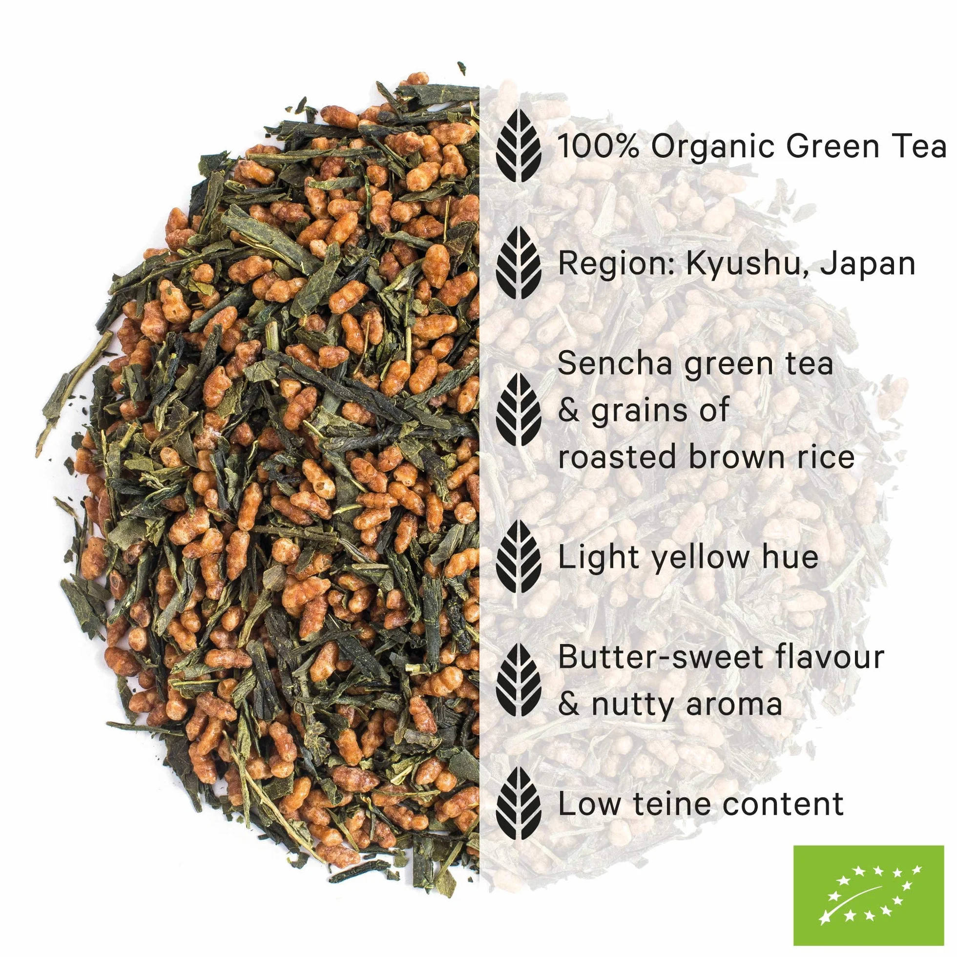 MOYA MATCHA HERBATA ZIELONA GENMAICHA BIO 60 g
