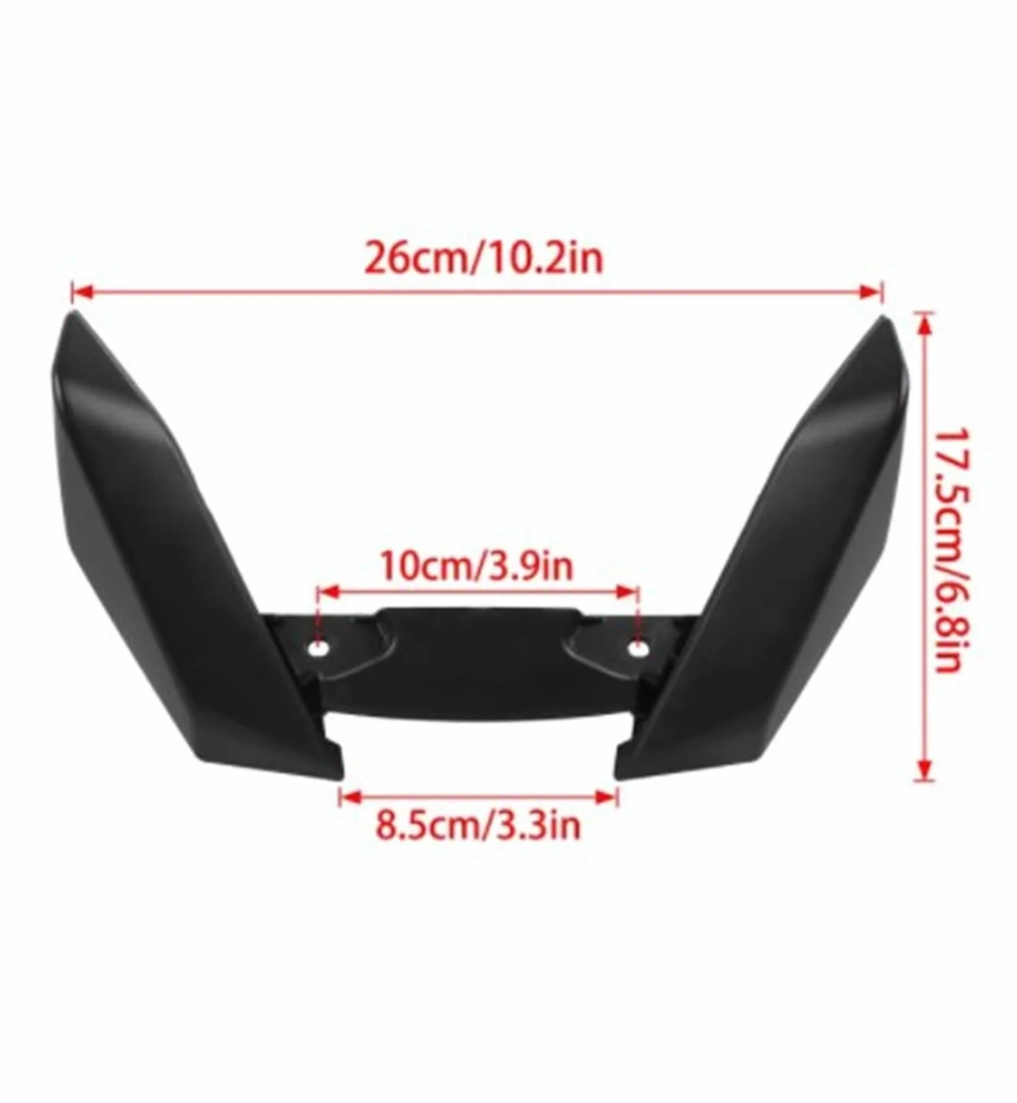 Osłony motocyklowe Pasuje do Bmw R 1300 GS R1300 GS ADV 2023-2025 przedni dziób Fairing rozszerzenie błotnik przedłużacz koła osłona na nos Motorbike Tail Fairing(Carbon fiber look)