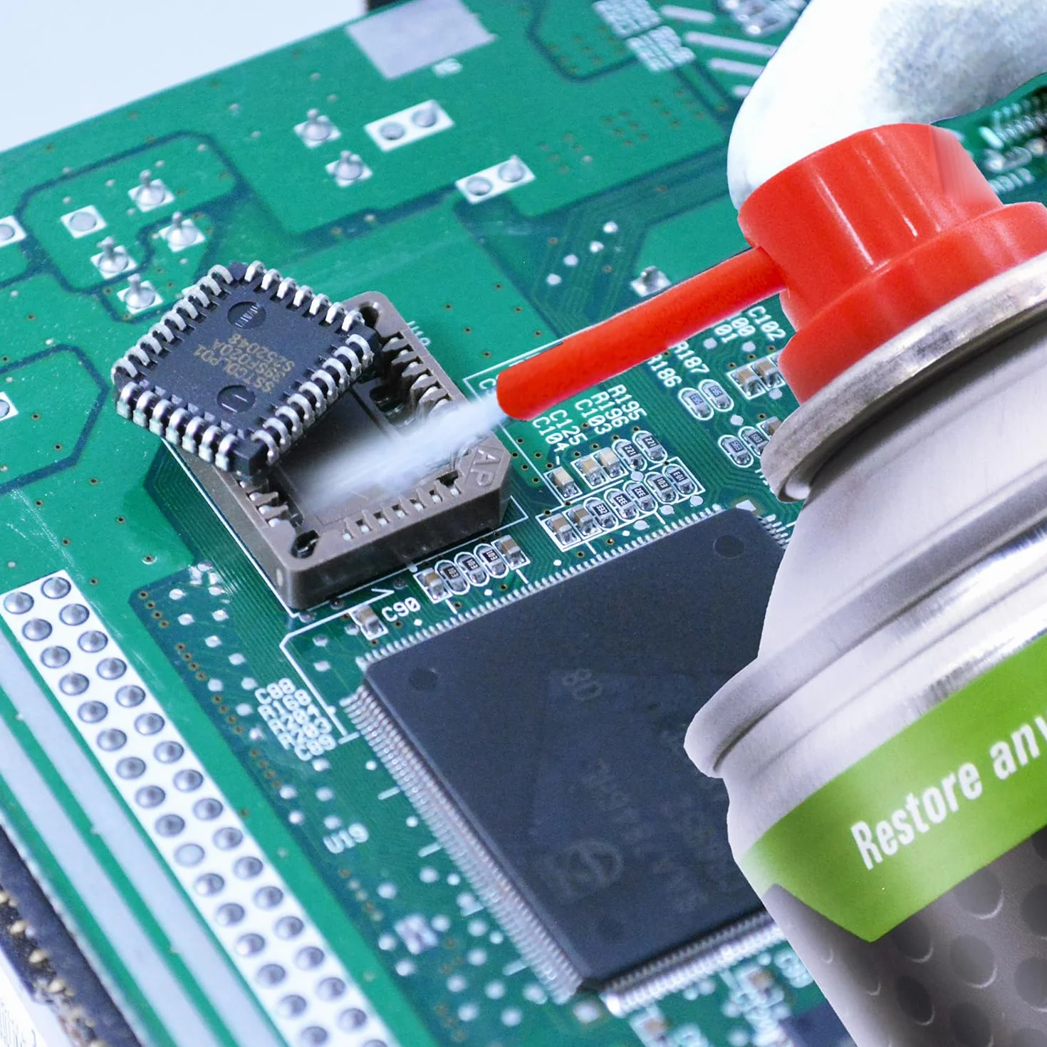 AABCOOLING Zmywacz do Styków (Zestaw 2x400 ml) – środek do czyszczenia styków elektrycznych i elektronicznych, usuwa zabrudzenia, kurz i olej, poprawia przewodność, szybkie odparowanie