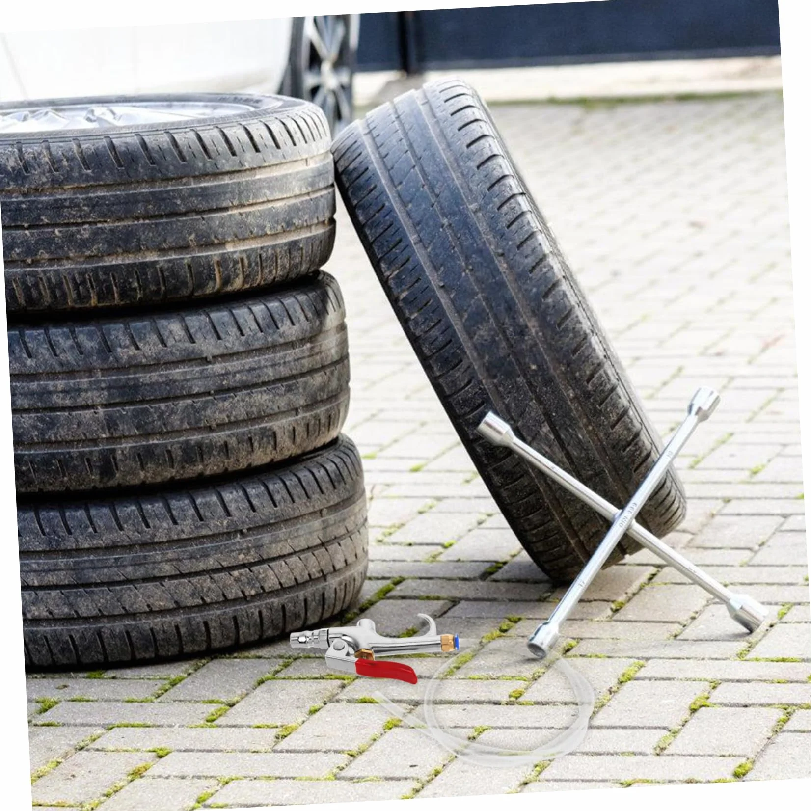Air Blow Gun z Wężem Do Czyszczenia Silnika Powietrznym Nadmuchem Wysokociśnieniowy Pneumatyczny Odpylacz Do Usuwania Osadów Węglowych i Suszenia Cylindrów Samochodowych Narzędzie