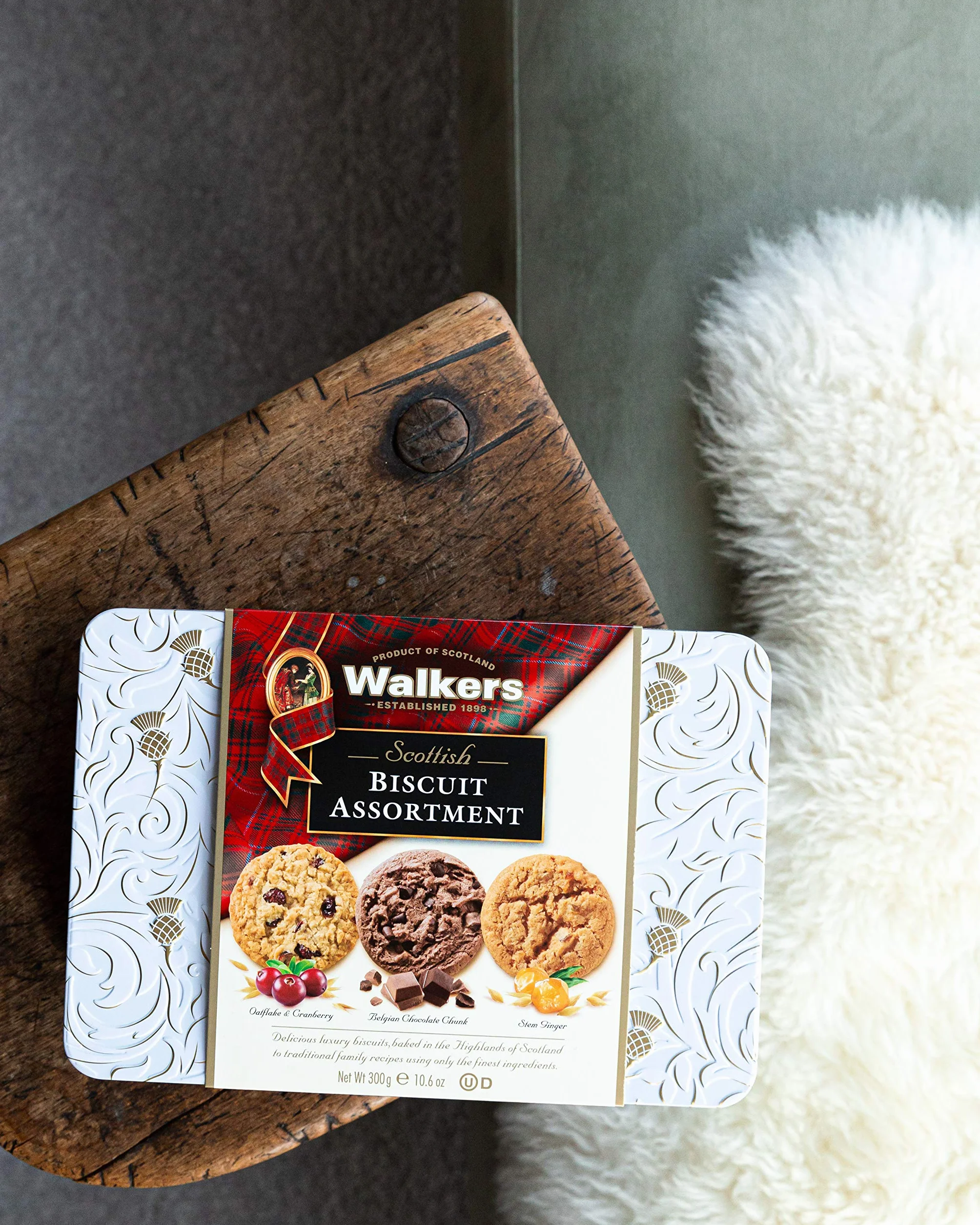 Walkers Ciastka Szkockie Puszka 300 g
