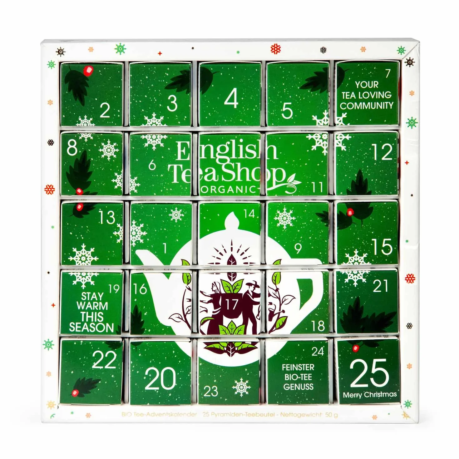 Kalendarz Adwentowy ETS Green Puzzle 25 sztuk