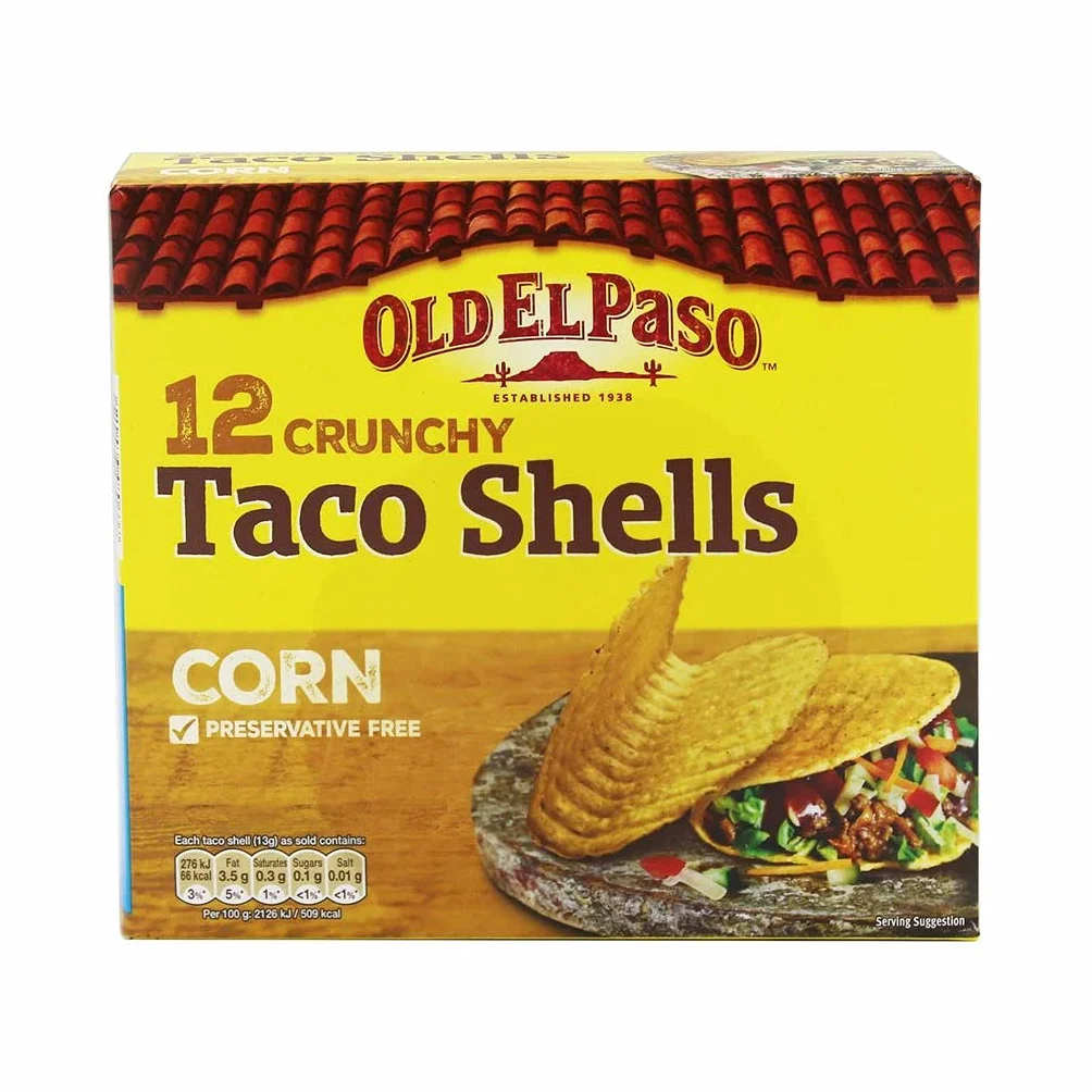Old El Paso 12 chrupiących muszli taco 156 g