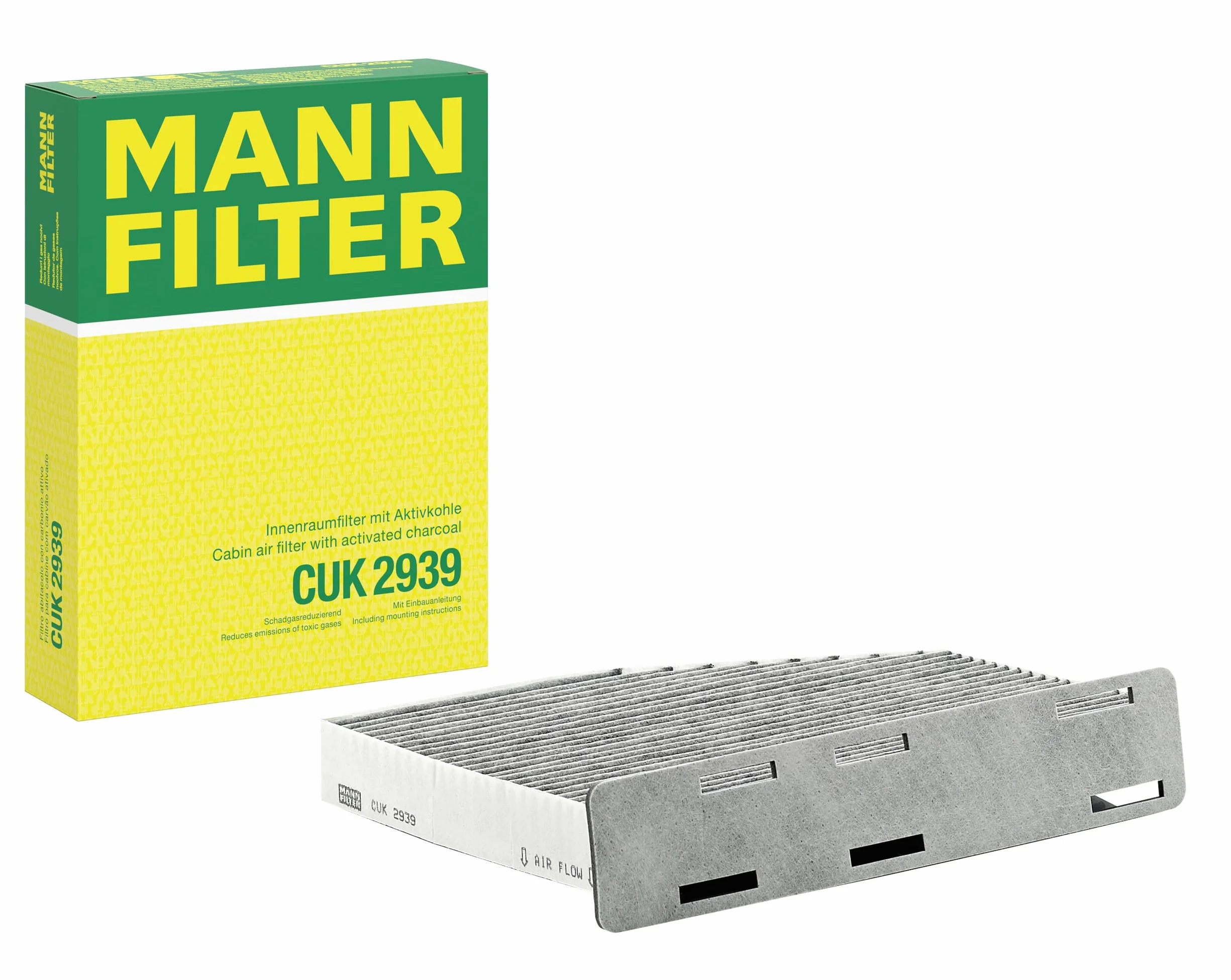 MANN-FILTER CUK 2939 Filtr powietrza kabinowego