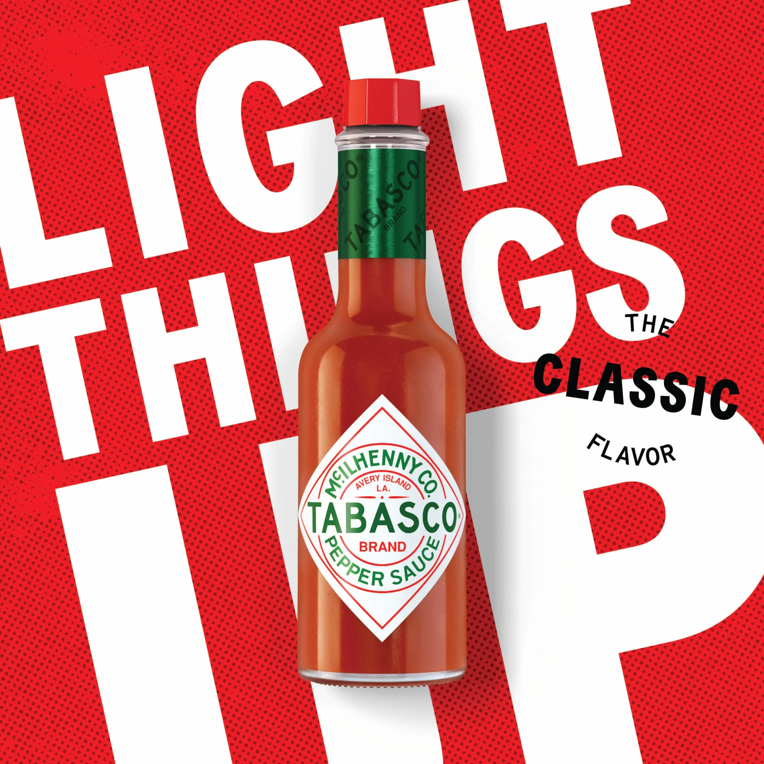 TABASCO® Brand Original Red Pepper Sos 2 x 350ml = 700ml - Duo Pack - Czerwony sos TABASCO® : wykonany z trzech w 100% naturalnych składników