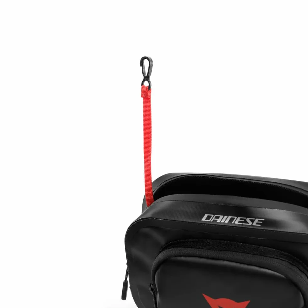 Dainese - Explorer Waist Bag 1.8L, wodoodporna saszetka biodrowa, dla mężczyzn i kobiet, czarna, Czarny (Black), Wodoodporna saszetka nerka