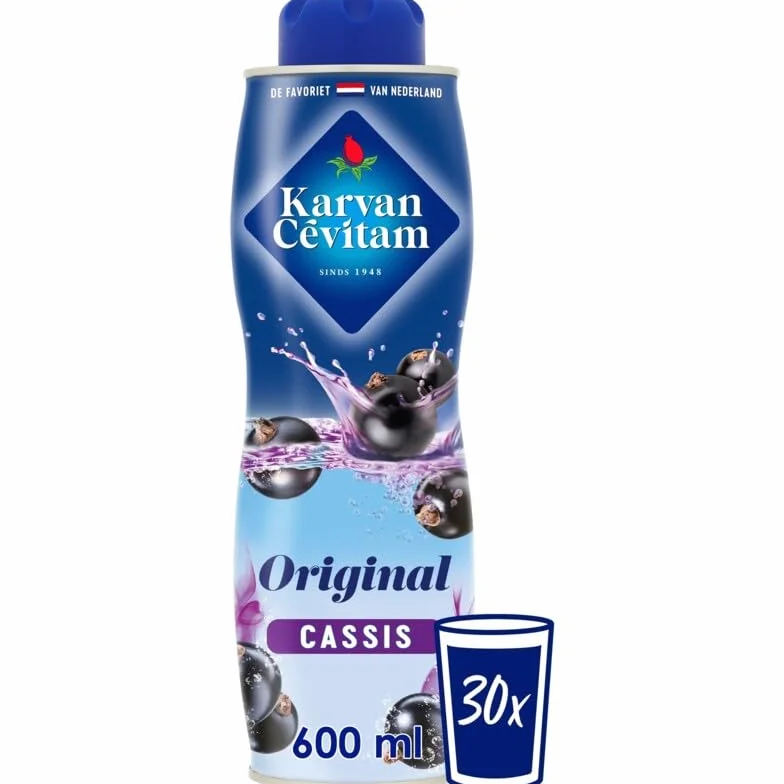 Karvan Cévitam Cassis Syrup Original 600 ml
