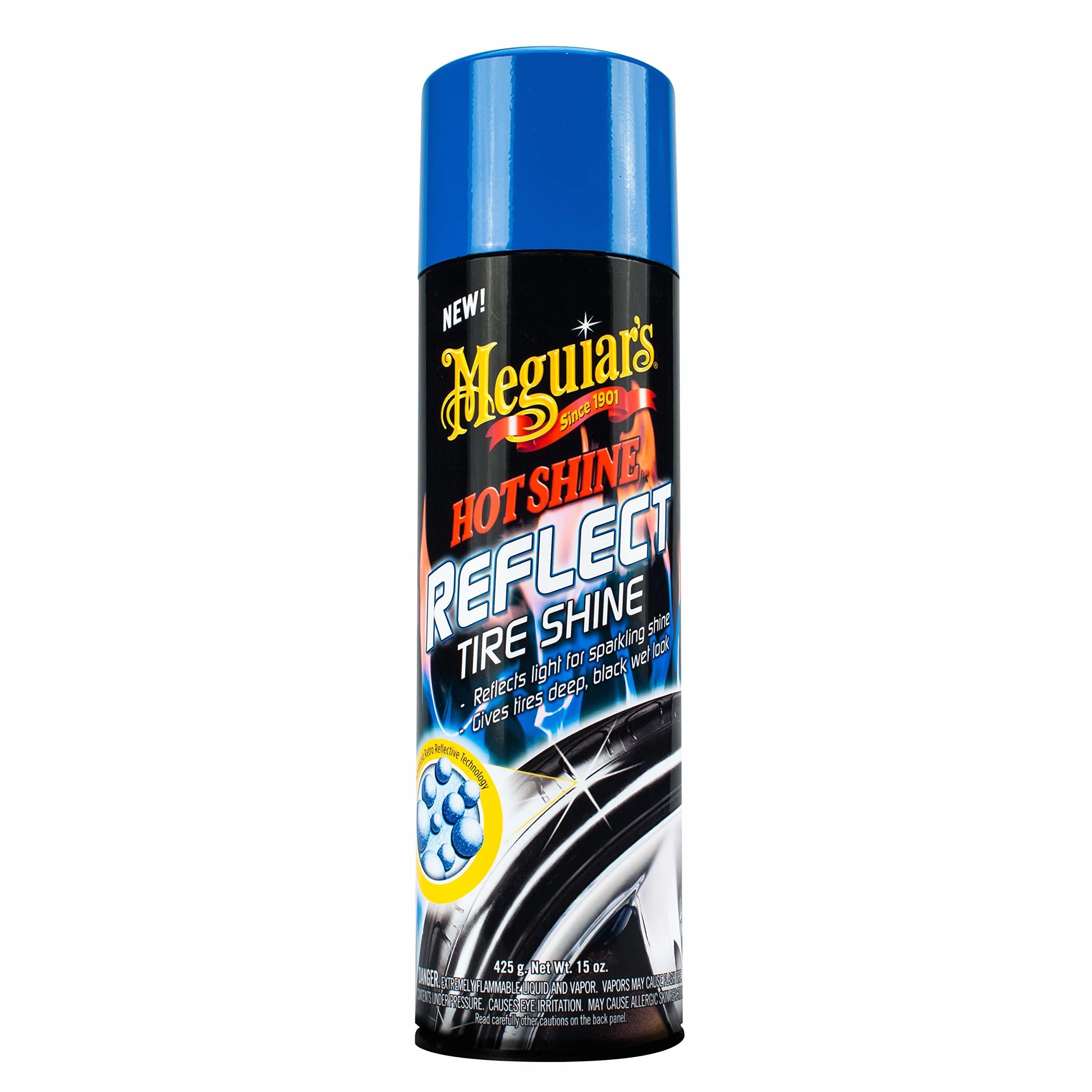 Meguiar's g18715 Hot Shine Reflect Tire Shine, 15 oz Meguiar's
