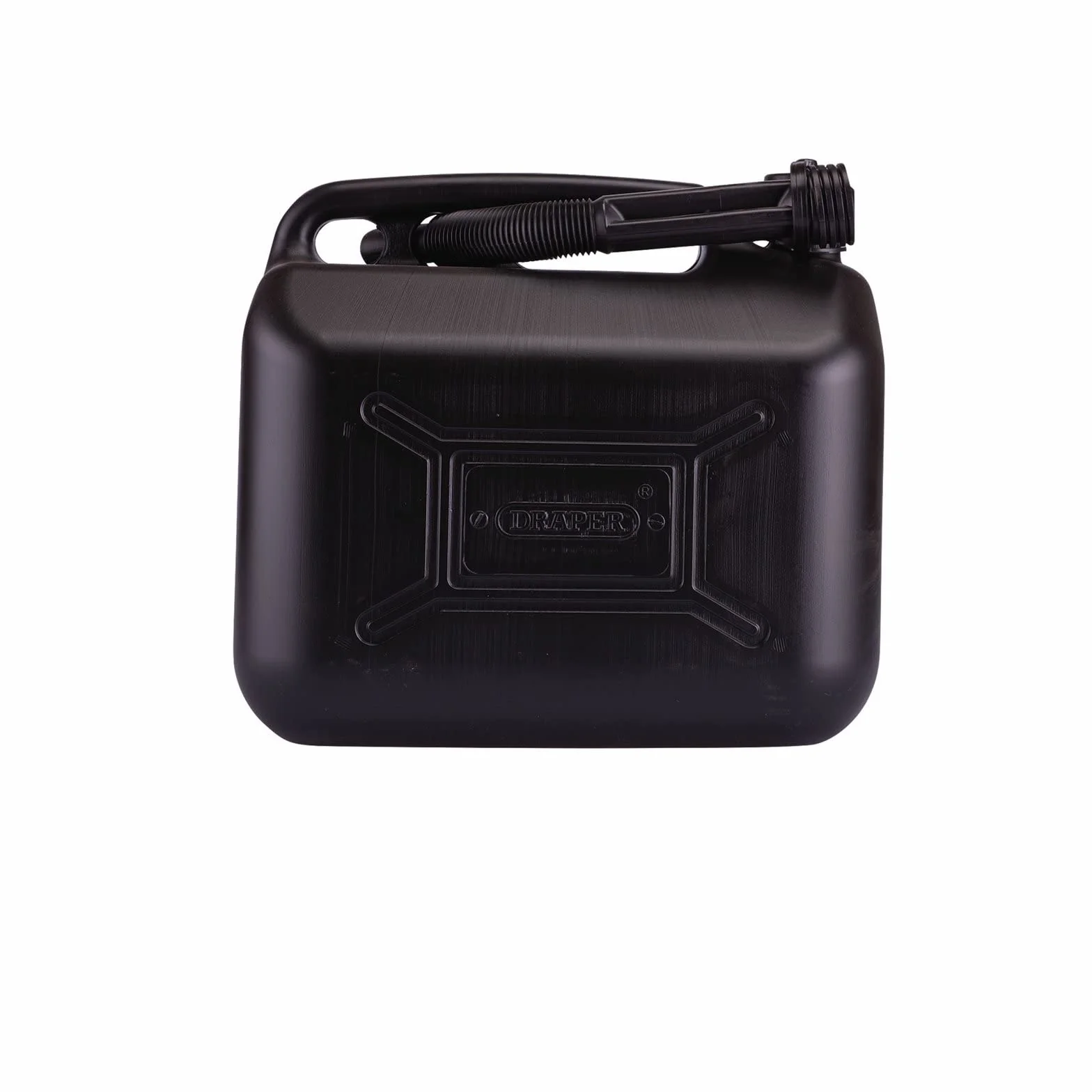 Draper 09058 Plastikowy kanister na paliwo, 10 l, czarny