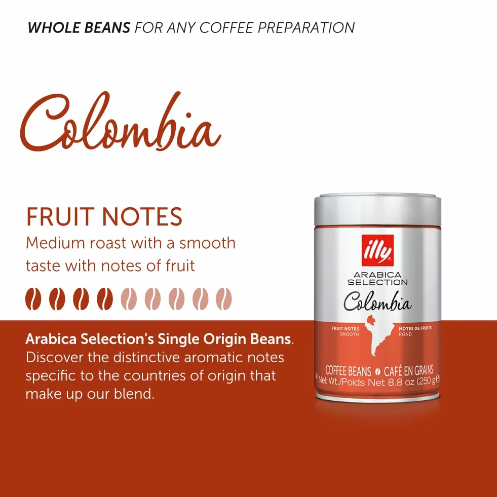 illy Arabica Selection Kolumbie, puszka 250 g