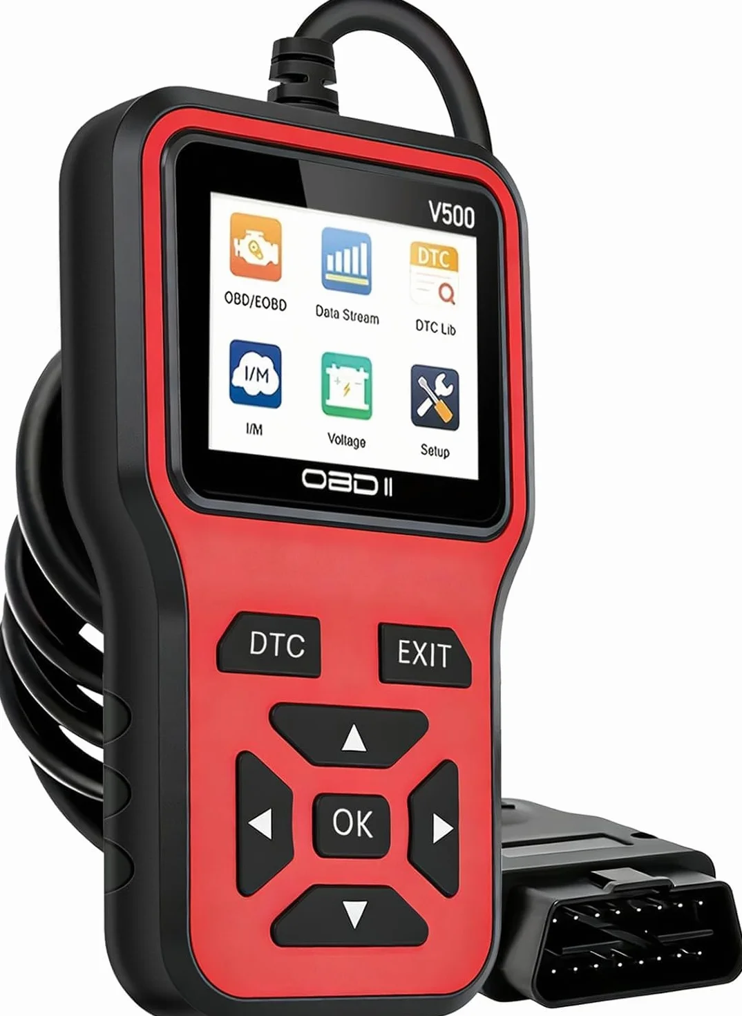 Skaner diagnostyczny OBD2 dla Renault Traffic 2017-2024 | OBD2 Automatyczny skaner diagnostyczny, profesjonalny skaner do autodiagnostyki, czytnik kodów błędów silnika