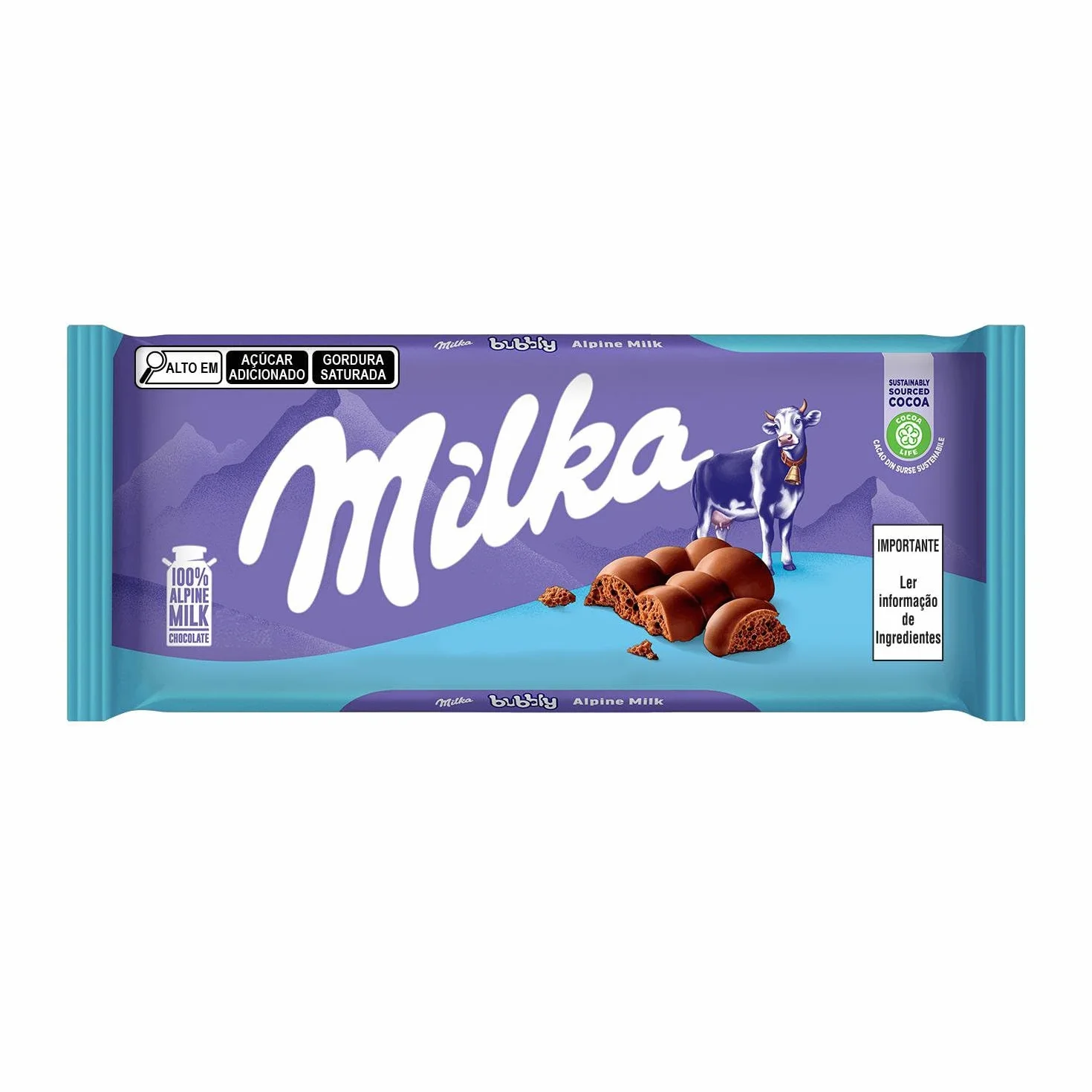 Milka Czekolada mleczna Bubbly 90 g