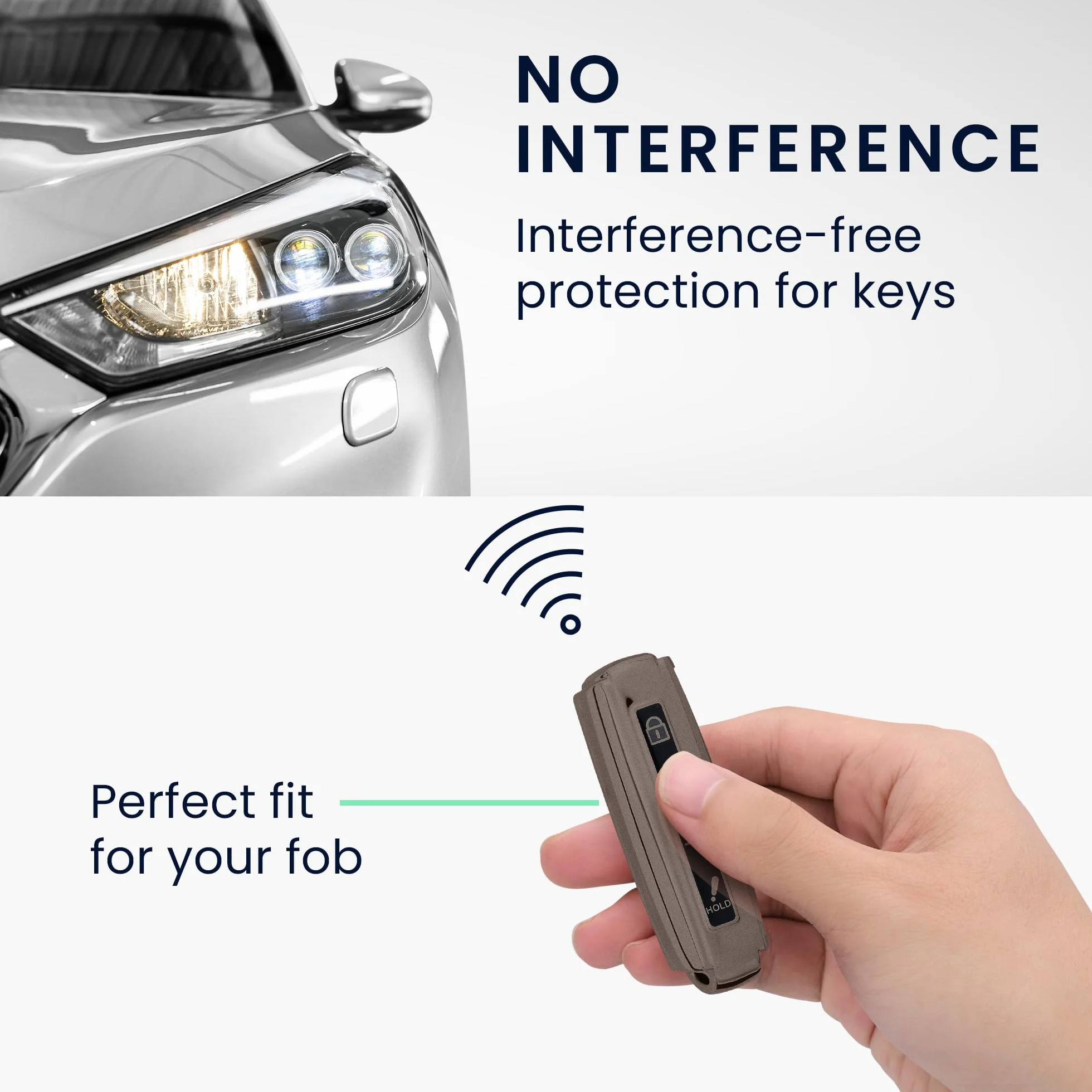 kwmobile Silikonowe etui na kluczyki samochodowe kompatybilne z Mazda z 4 przyciskami Smart - silikonowe etui na kluczyki – czarne matowe