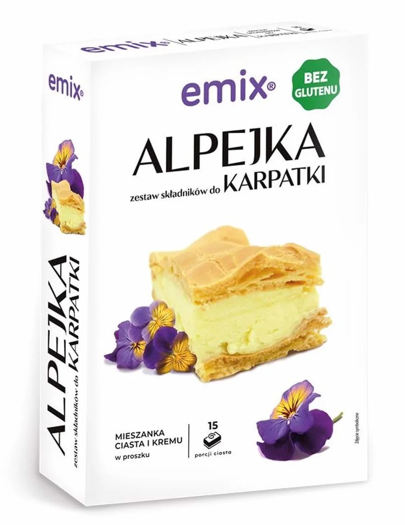 Emix Ciasto alpejka karpatka bezglutenowa 350 g