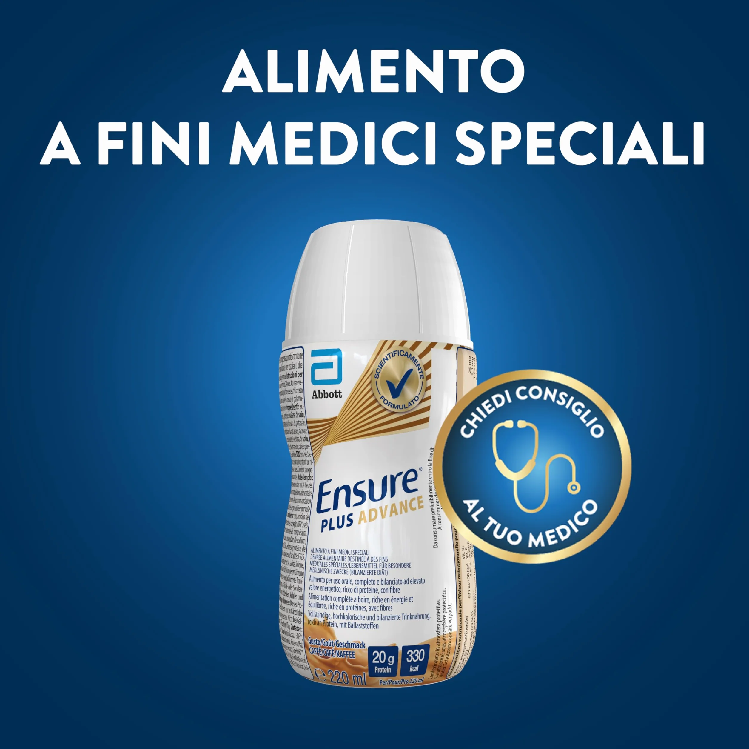 ENSURE PLUS ADVANCE CAFFE 4X220