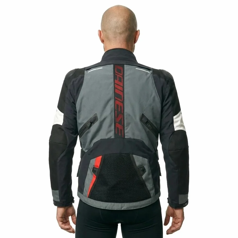 Dainese Carve Master 4 Gore-Tex wodoodporna kurtka motocyklowa, czarny/szary/czerwony, 50