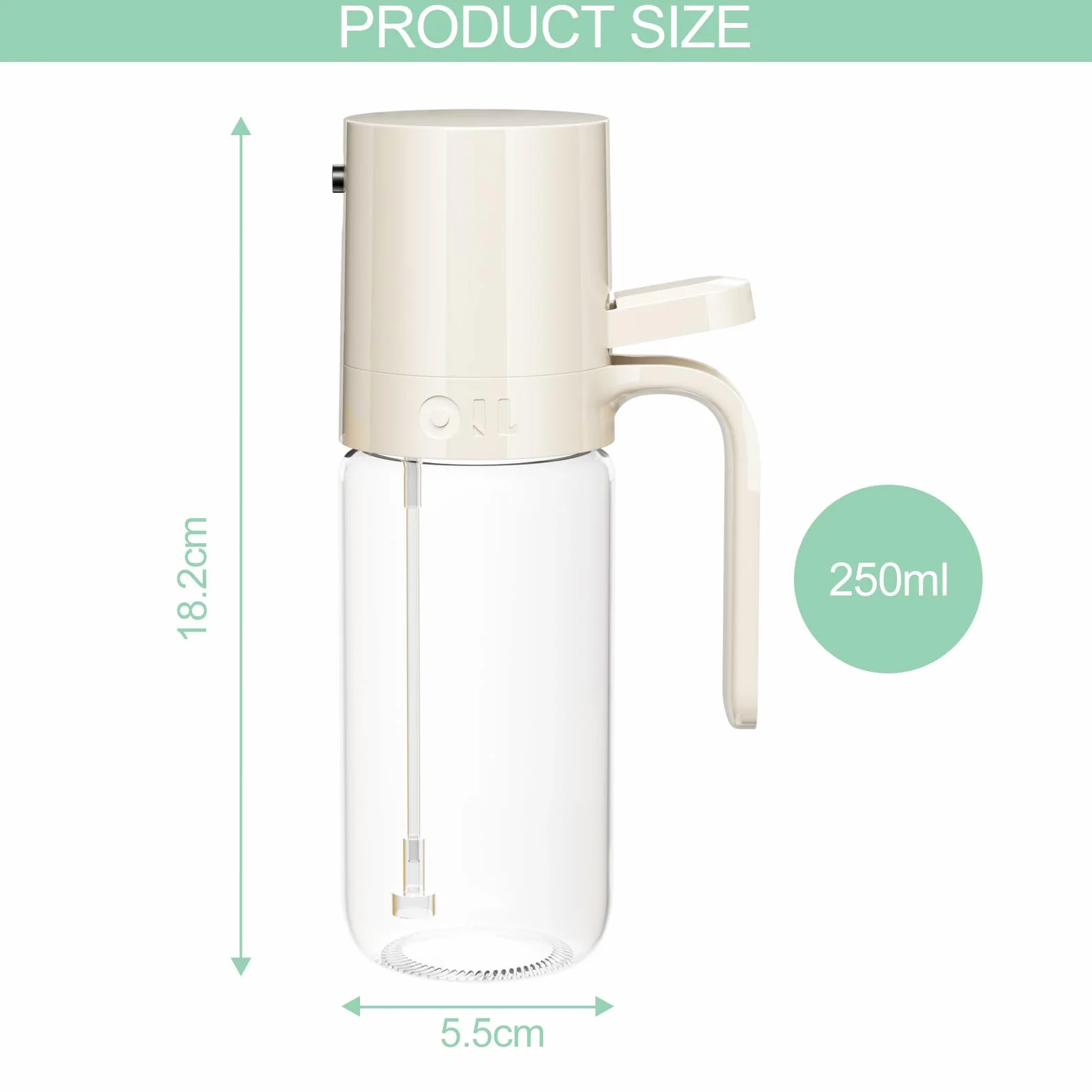 Butelka do gotowania w sprayu 250 ml