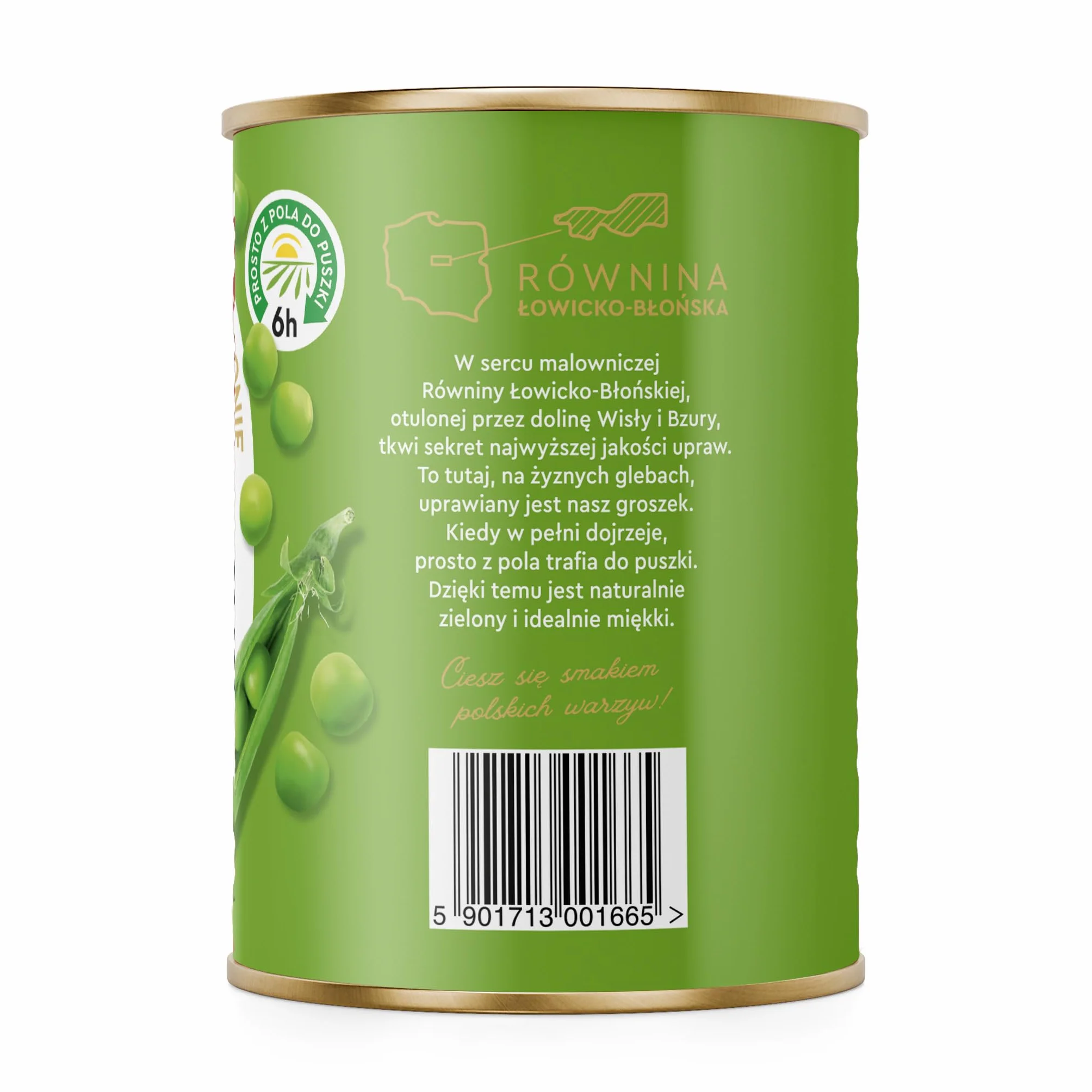 DAWTONA Groszek zielony konserwowy 12 x 400g - Bez konserwantów i sztucznych dodatków - Gotowa do spożycia - Idealny do zup, dodatków i dań jednogarnkowych
