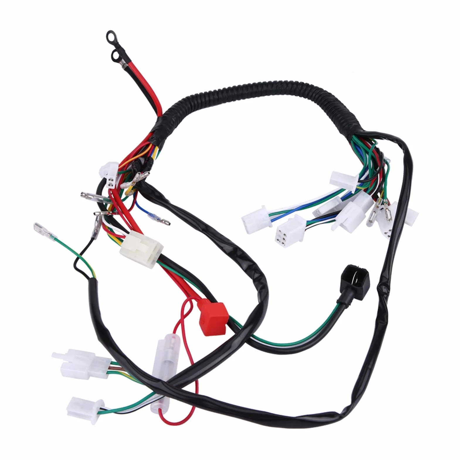 110 cm³ ATV wiązka przewodów 50 70 90 110 cm³ Cdi Kabelbaum Kabelsatz ATV Elektrostarter Quad Quad 125Ccm Z Pule Z Pule Racing Cdi Z Pu