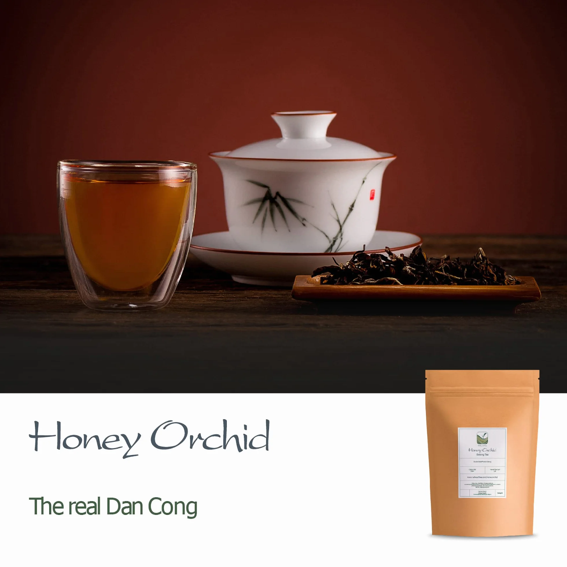 Honey Orchid Oolong Tea Phoenix Dan Cong Chinese Tea Guangdong Mi Lan Xiang 50g