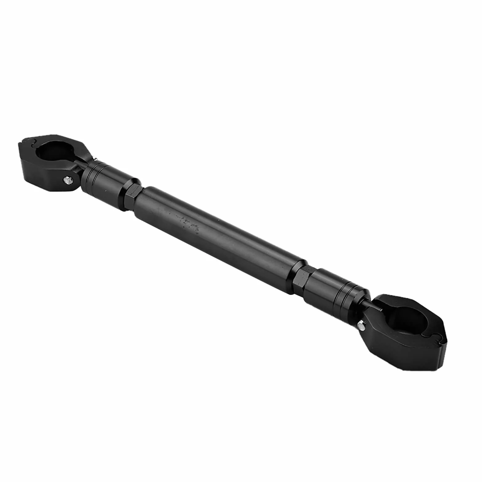 Ejoyous Motocyklowa Poprzeczka, Motocyklowa Bilans Bilansowy Wykonany z Stopu Aluminium Universal dla Kierownicy 22 Mm z Wspornikiem, dla Akcesoriów, Takich Jak Lampa LED Uchwytu (BLACK)