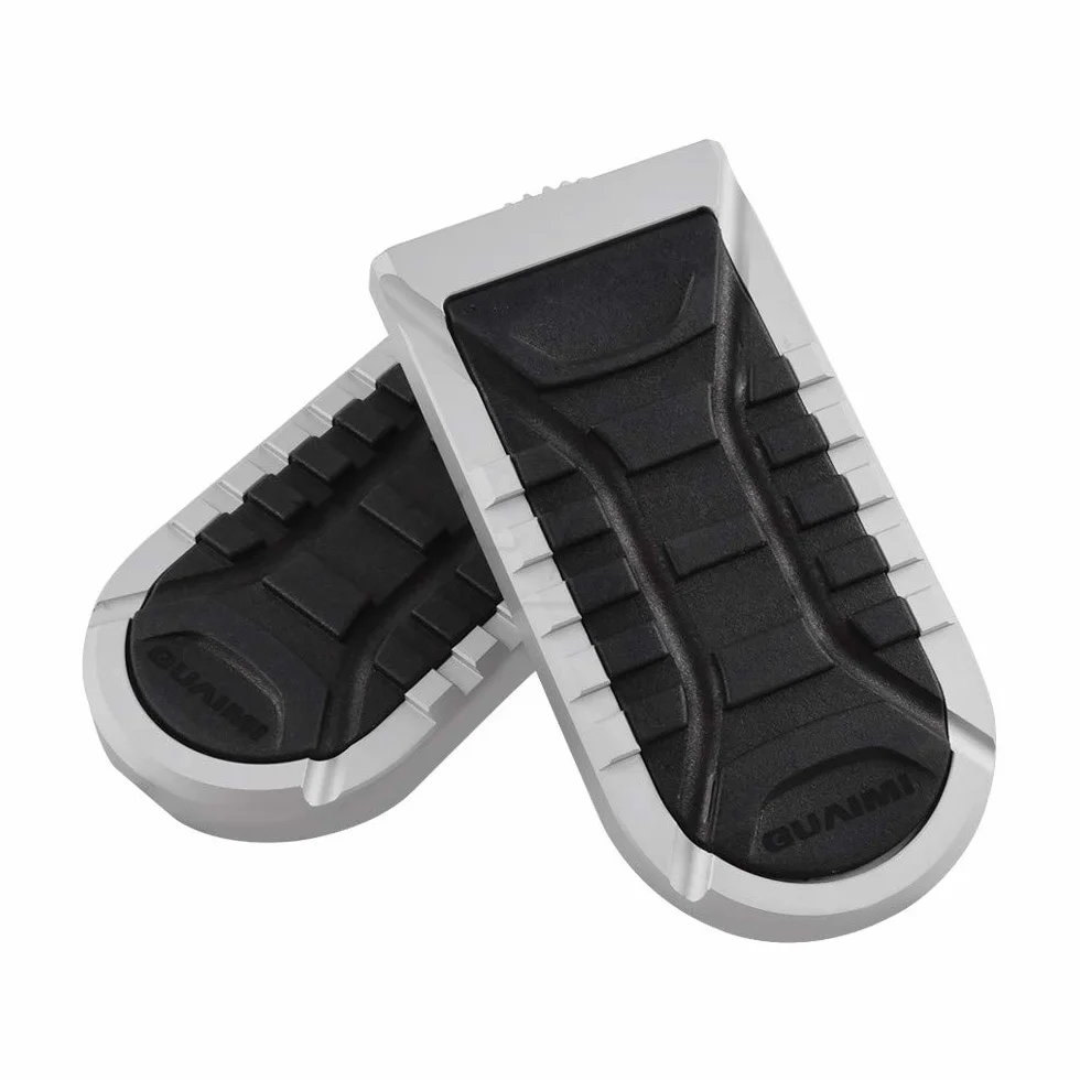 Dla BMW R1250GS 2019 2020, R1250 GS ADV 2019-2020, R1200GS 2017-2018, R1200 GS ADV 2014-2018 Obrotowy podnóżek motocyklowy Regulowany podnóżek kierowcy (B-Srebrny)