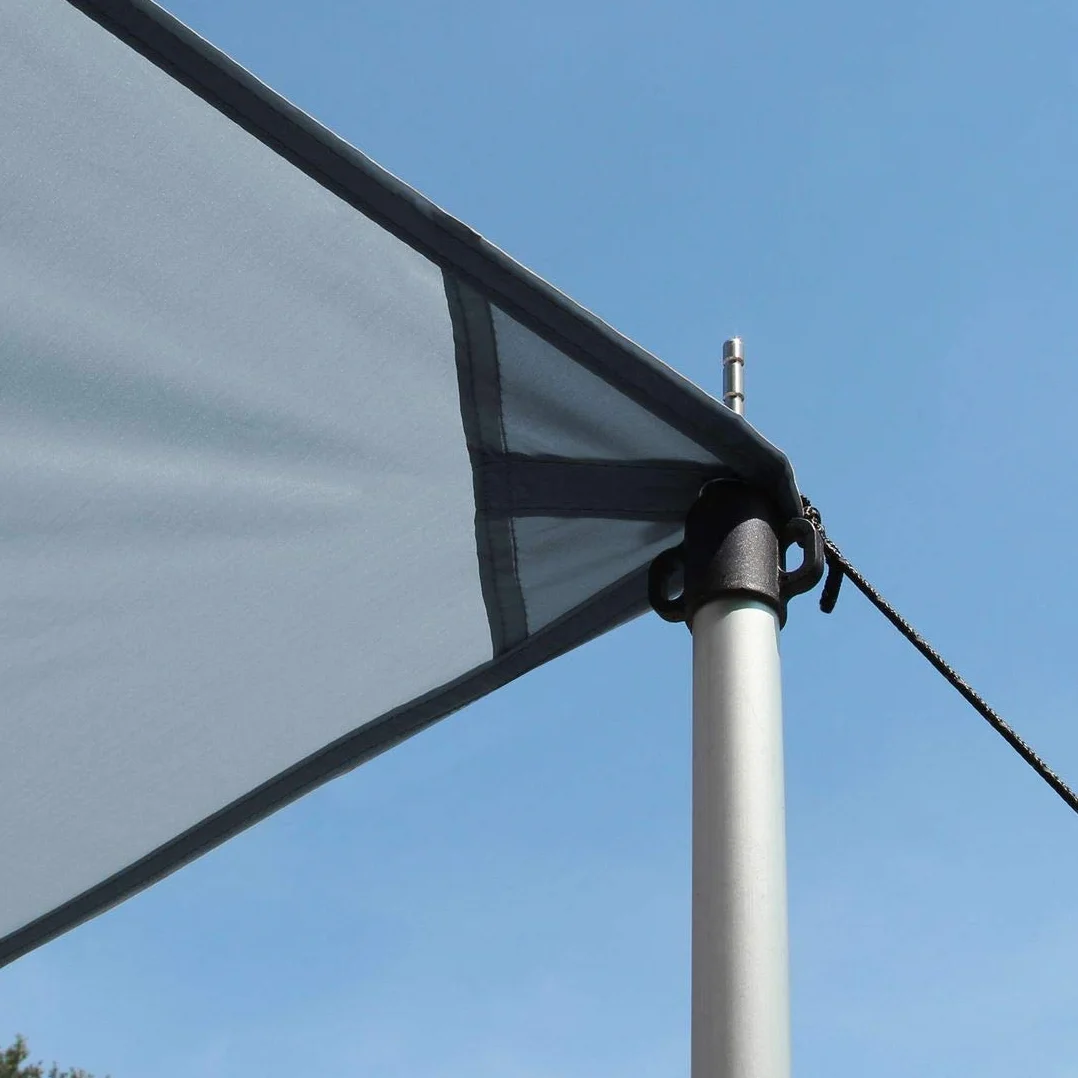 yourGEAR żagle przeciwsłoneczne do przyczep kempingowych 4x2,4m UV 50+ wodoszczelny 5000mm