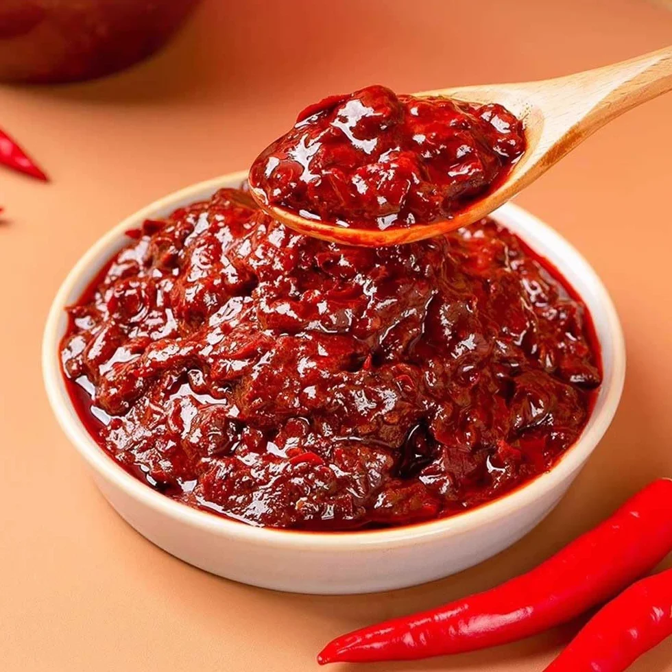 Chiński sos z fasoli chili syczuańskiej 红油豆瓣酱 500g