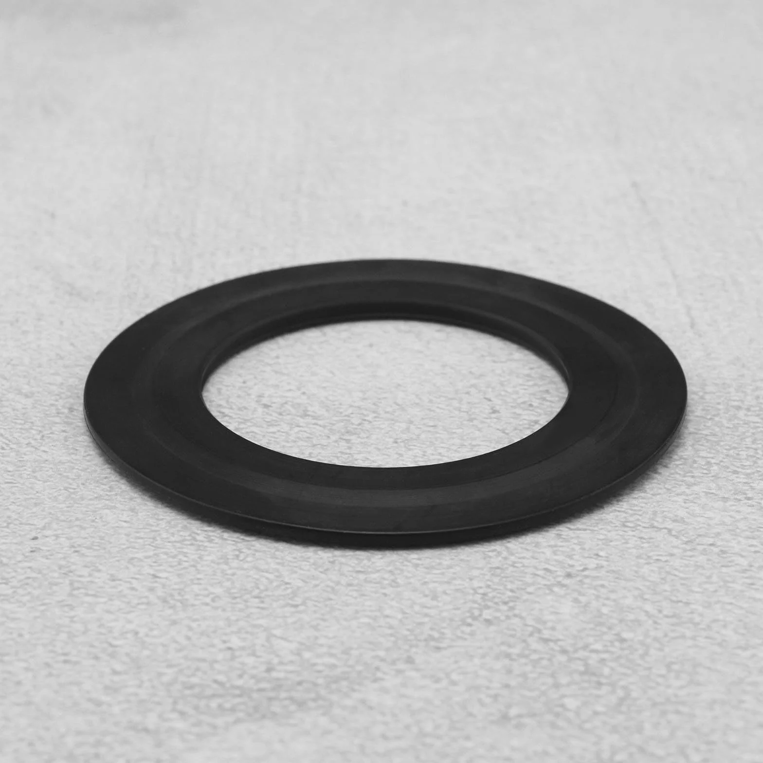 Uszczelka zaworu spłukującego do toalety 43 mm x 71 mm czarna kompatybilna z Siamp Optima 49 50