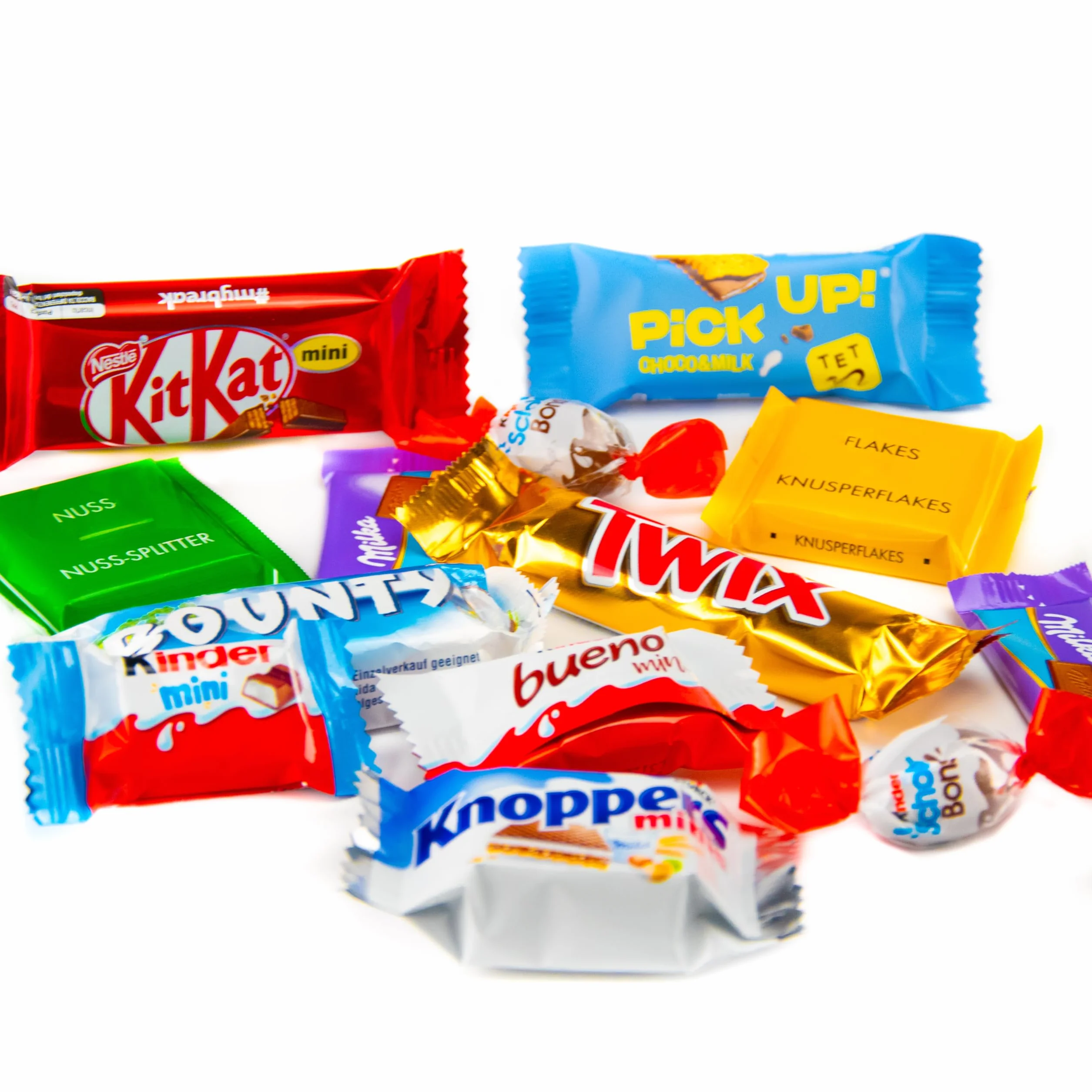 Sugar Bros | Minis Party Bucket | 70-częściowy 1 kg