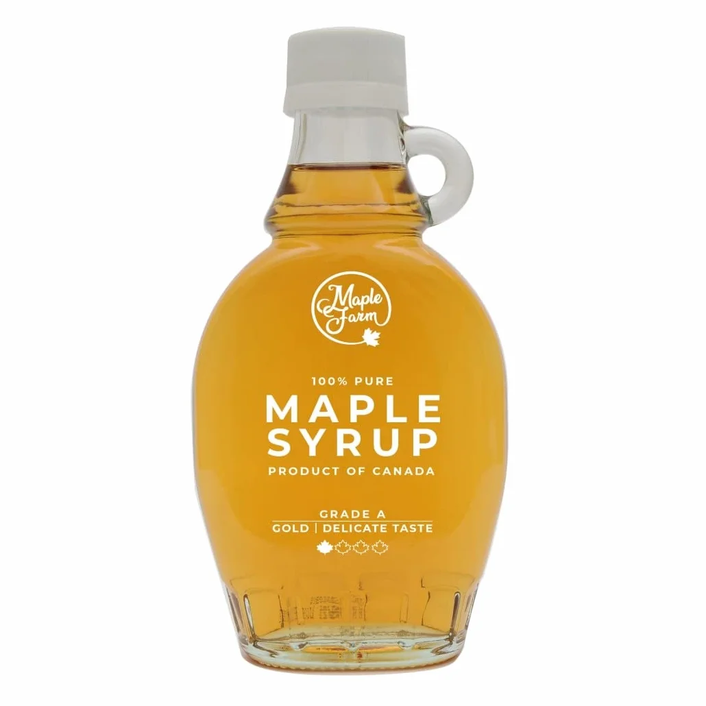 MapleFarm Czysty syrop klonowy Pakiet odmian 4 x 189 ml Gold Amber Dark Very Dark