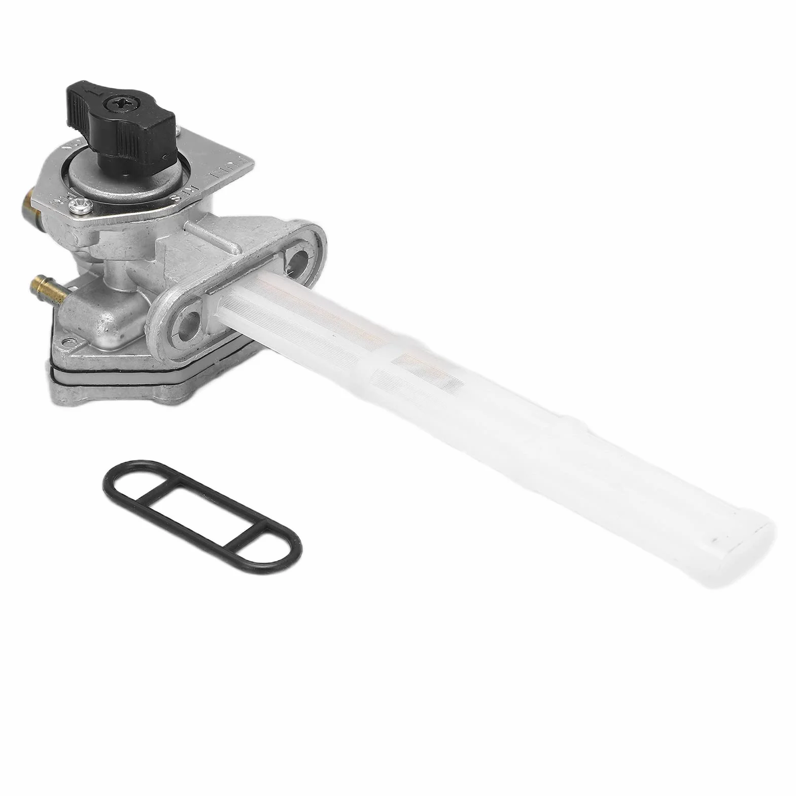 Zawór Kurkowy Paliwa Aramox, Zawór Paliwa ze Stopu Aluminium Petcock Zamiennik dla Vulcan 800 VN800A 2004 OE: 51023-1260
