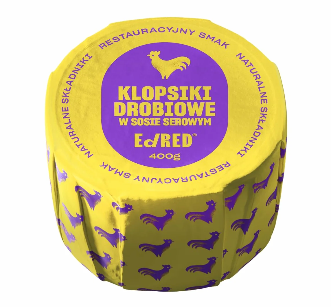 Klopsiki drobiowe w sosie serowym dania gotowe 400 g