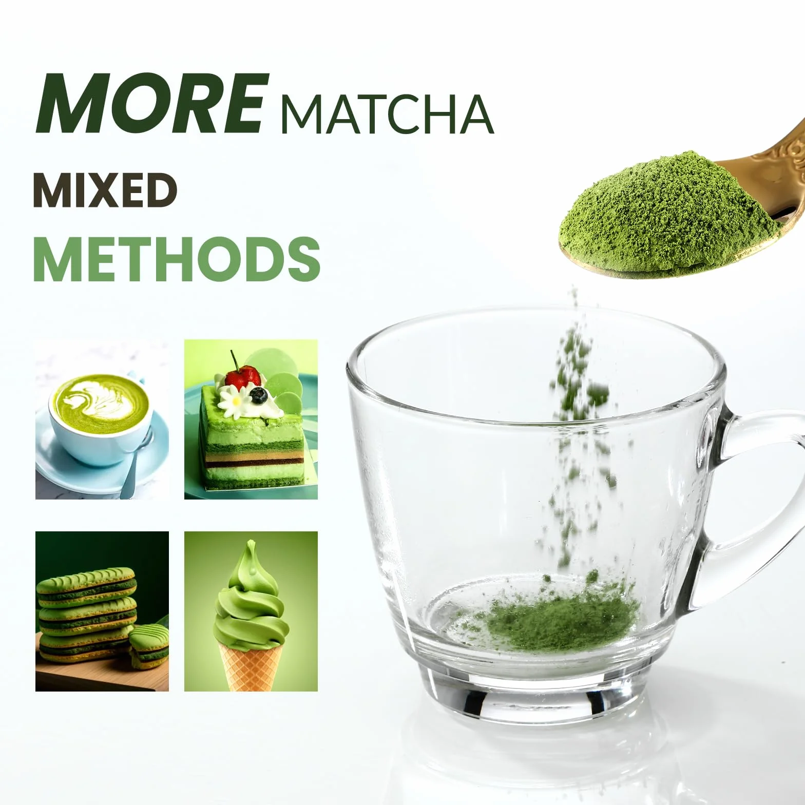 Matcha Premium w proszku 30g Zielona herbata Jade First Grade