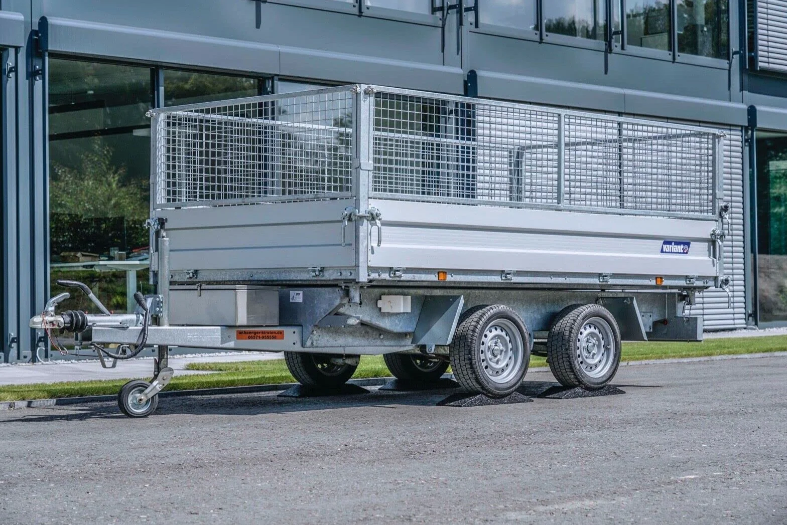 HASKYY 4 x zestaw butów do opon 600 x 400 x 64 mm do 385, ochraniacz na opony z granulatu gumowego